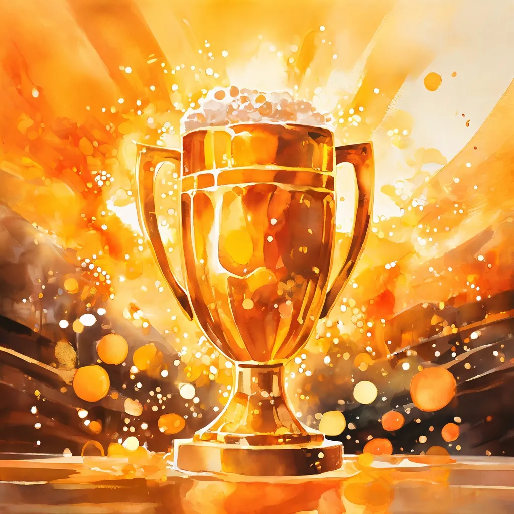 Imagen conceptual de celebración que representa el éxito del equipo español y la campaña conmemorativa en Fábrica Cervezas Victoria.
