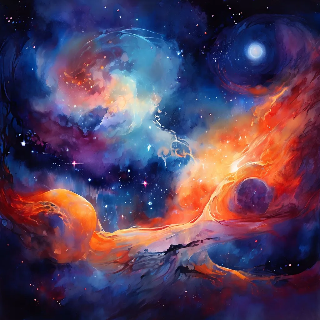 Fabrique des Lumières Presents 'Destination Cosmos' Immersive Space Experience