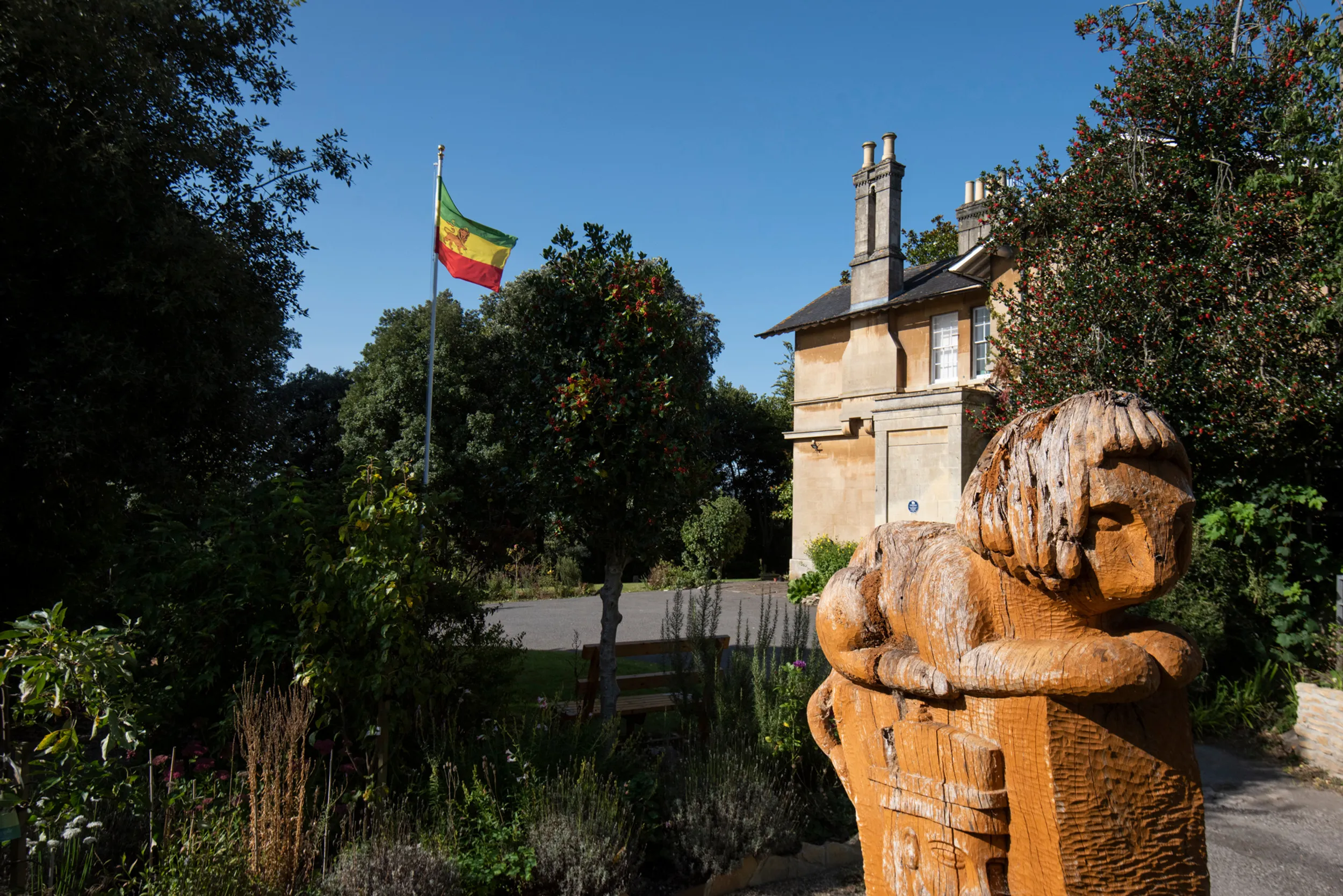 Vista representativa de Fairfield House en Bath.