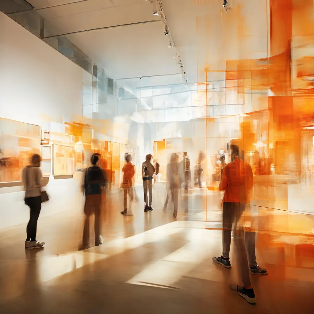An artistic rendering symbolizing Foam Fotografiemuseum Amsterdam's 25-year history of photography and visual culture, with a blend of historical and modern imagery.