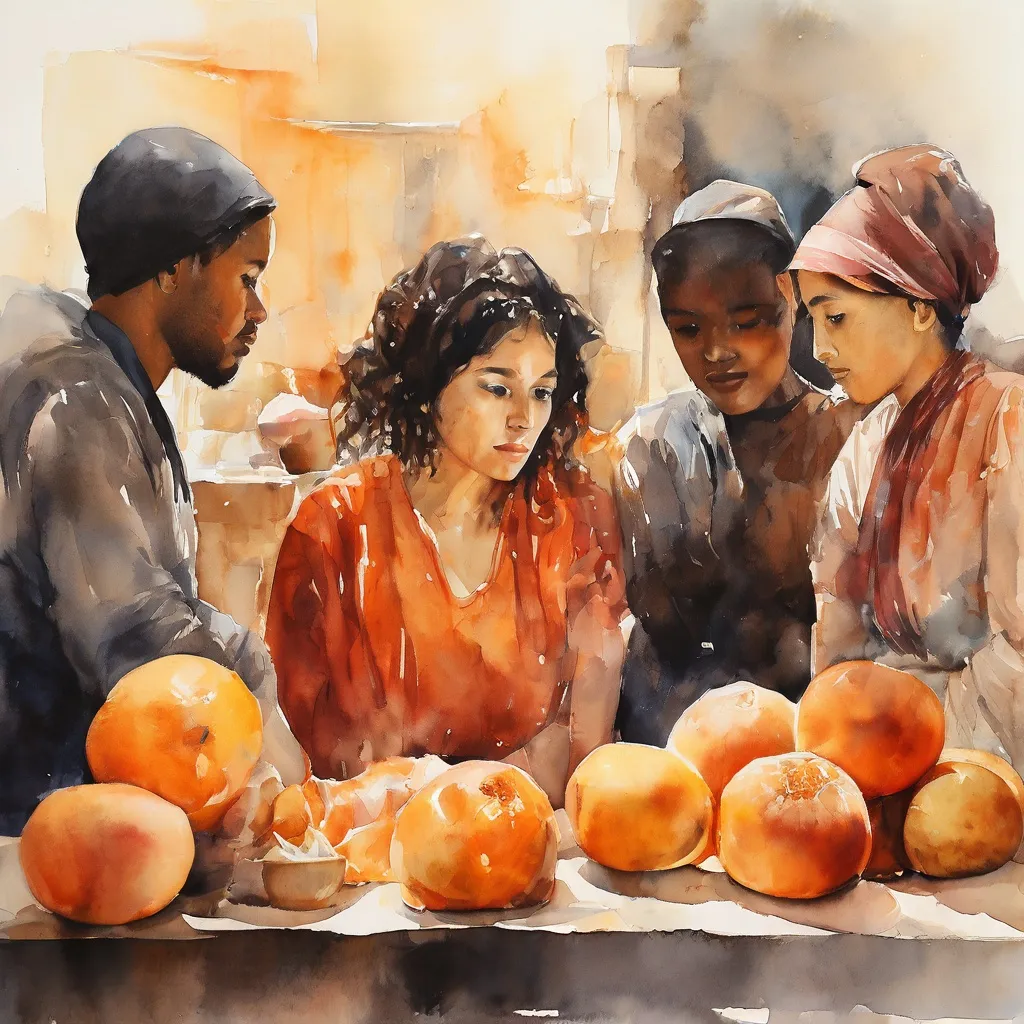 Una fotografía artística que representa temas de migración e identidad, con figuras diversas y elementos simbólicos, ambientada en el espacio de una galería en el Foam Fotografiemuseum Amsterdam.