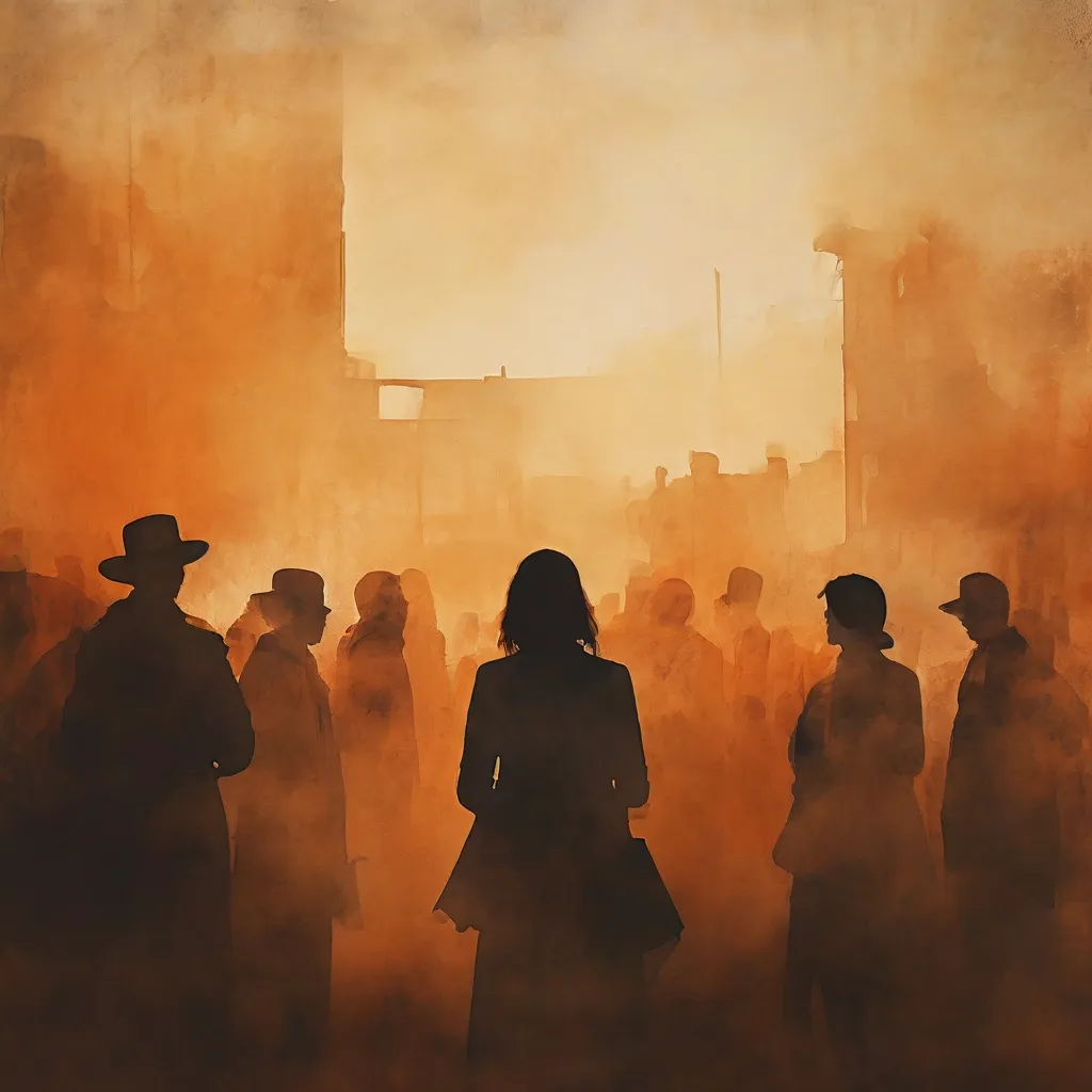 Representación conceptual de narrativa histórica y temas de fotografía en un evento de FOTOHOF.