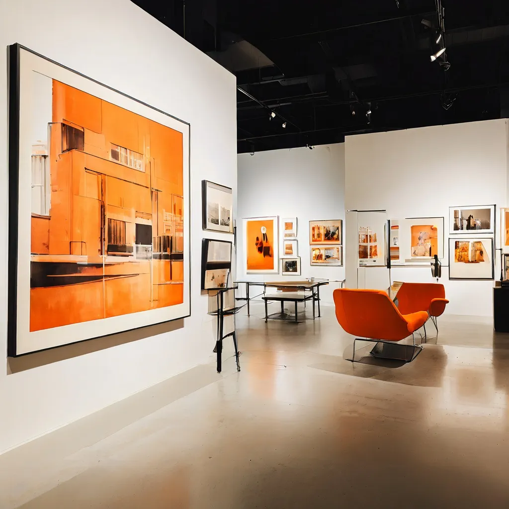 Gallery space in Monschau featuring a retrospective exhibition of Wolf Suschitzky photography.