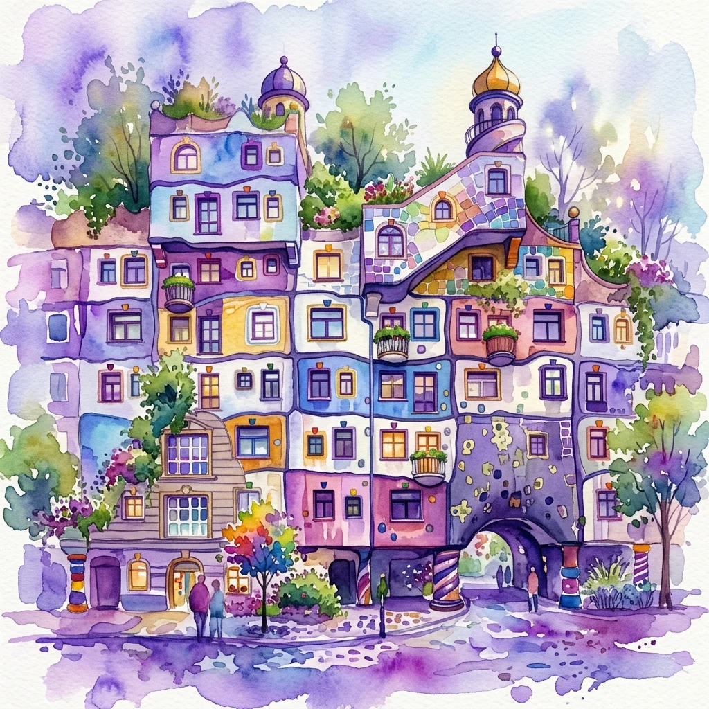Kunst Haus Wien: Poznaj Stałą Kolekcję Friedensreicha Hundertwassera i Sztukę Współczesną w Wiedniu