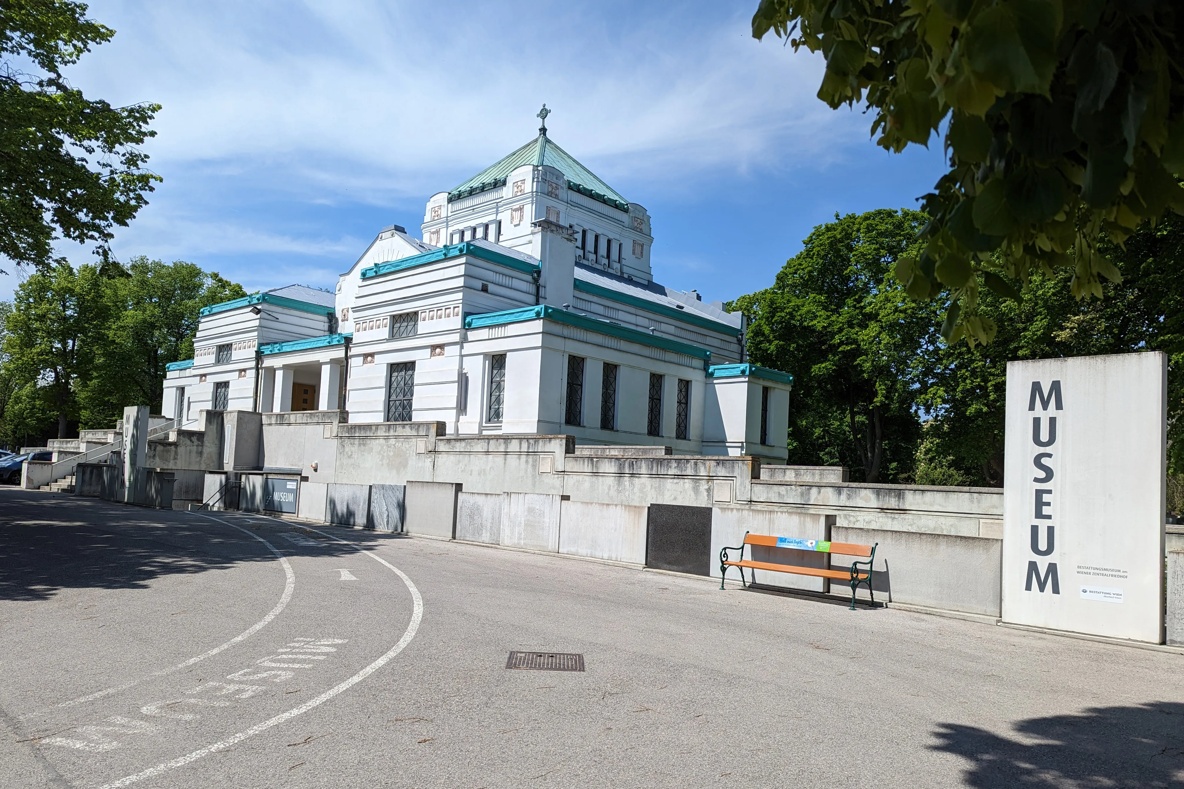 Grafiek met openingstijden van het museum voor Funeral Museum Vienna