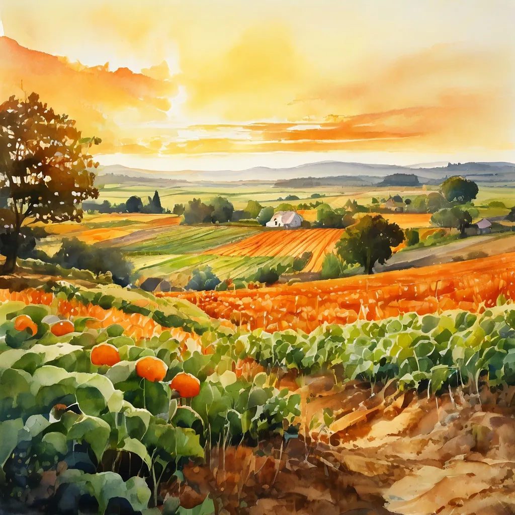 Un campo biodinámico y exuberante que representa el plan de acción agrícola del Goetheanum.