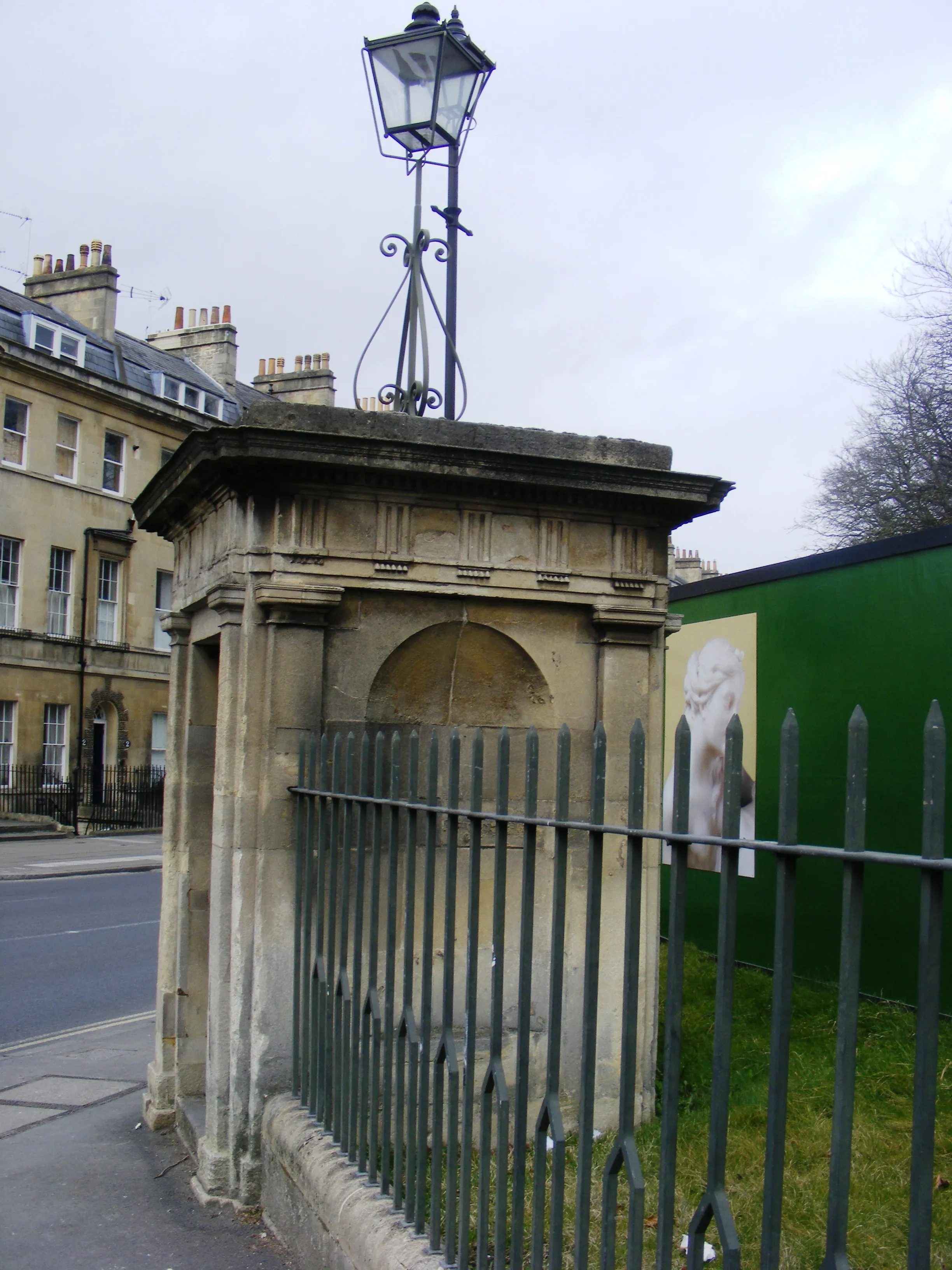 Exterior view of The Holburne Museum in Bath.