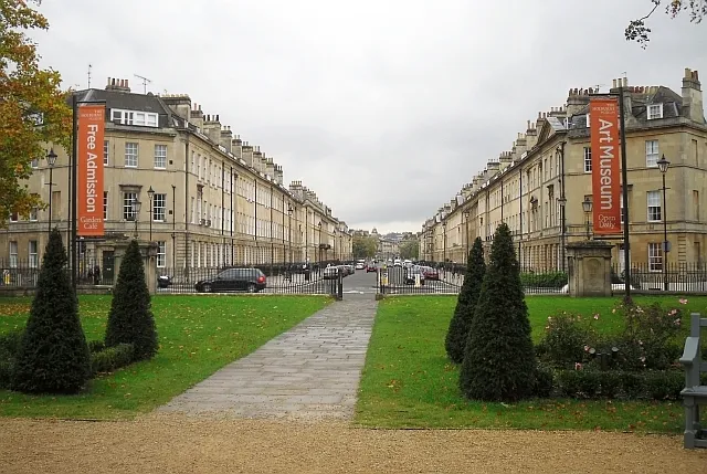 Representative view of The Holburne Museum in Bath.