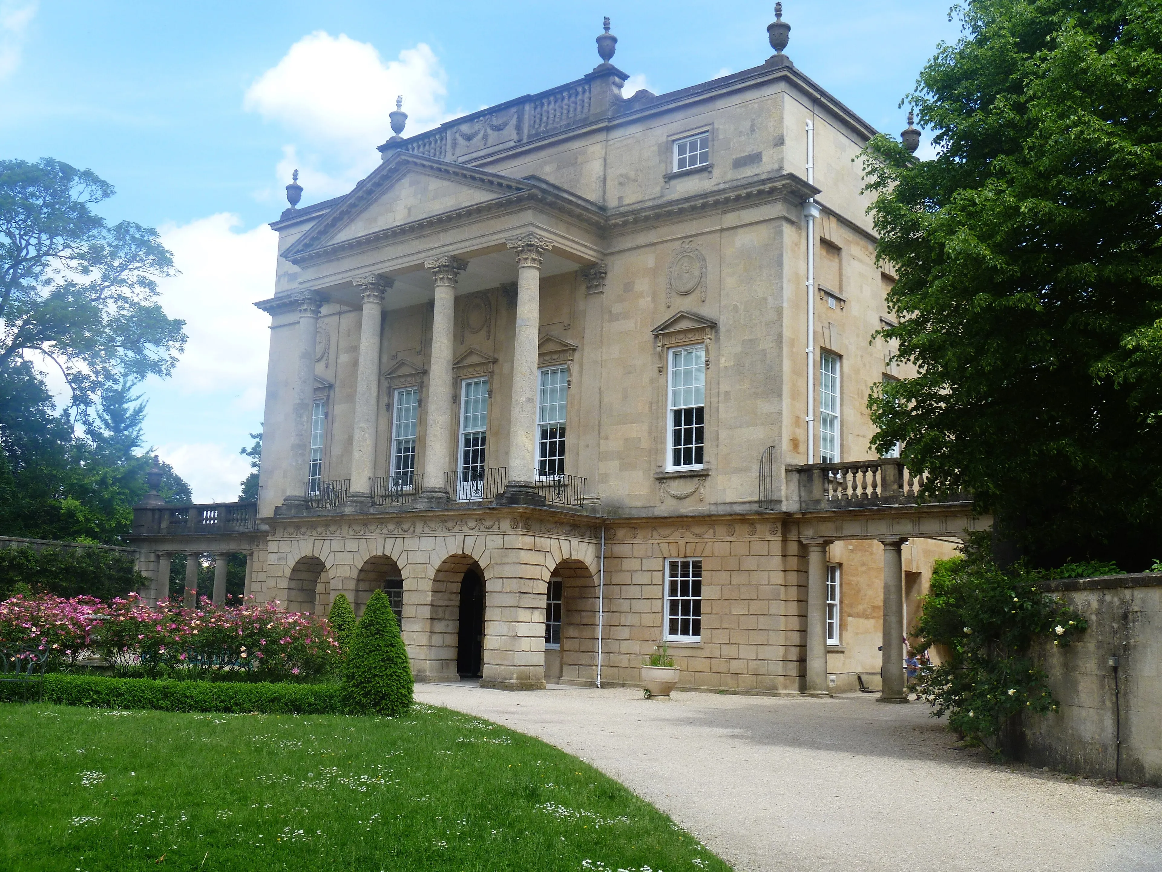 Representative view of The Holburne Museum in Bath.