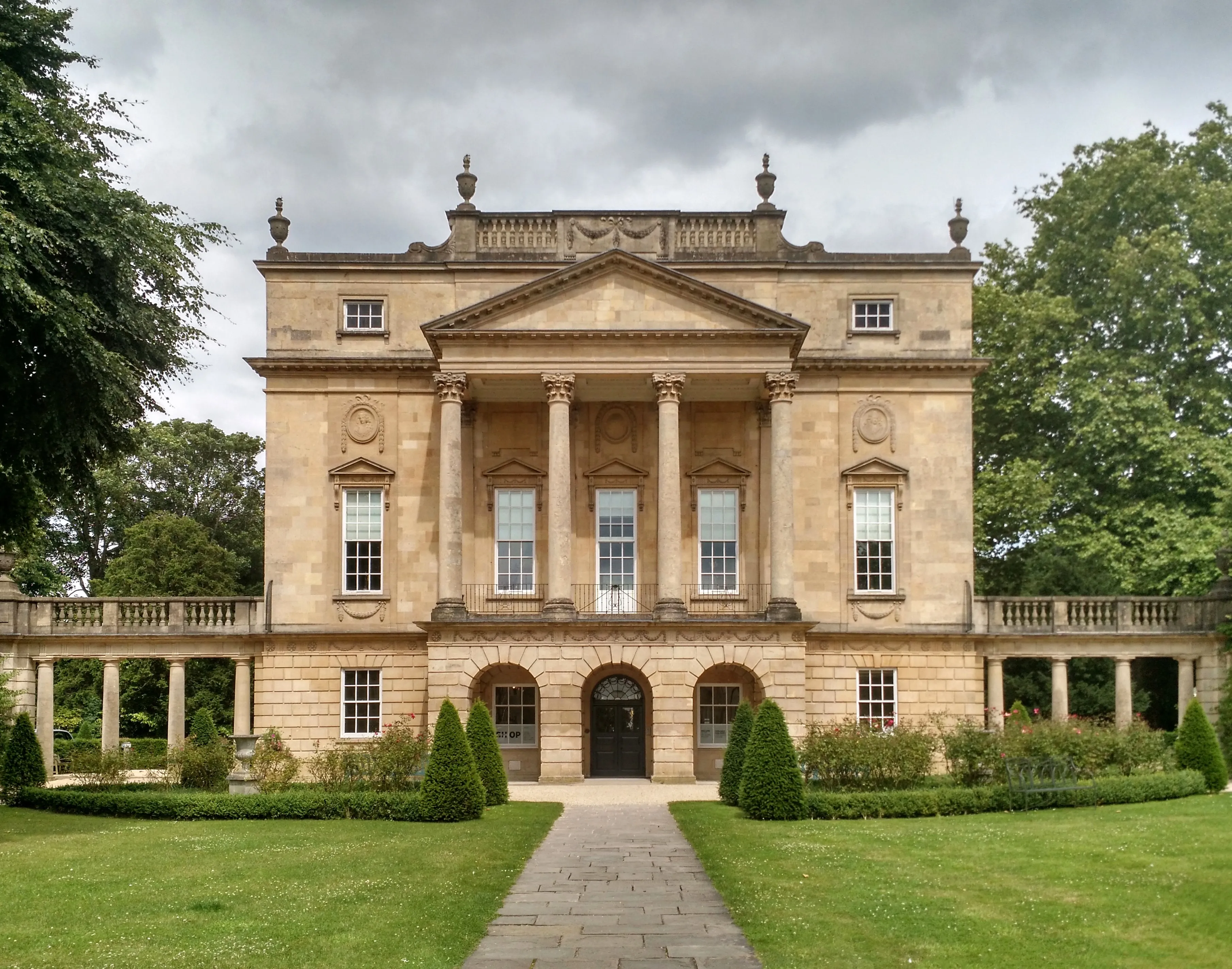 Representative view of The Holburne Museum in Bath.