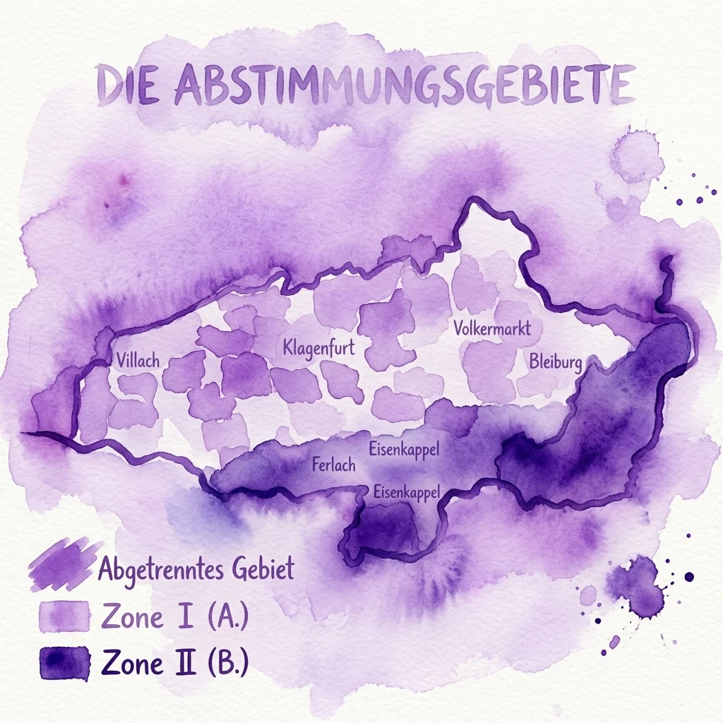 Grafika wystawy 1918: Początek konfliktu granicznego austriacko-jugosłowiańskiego w House of Austrian History
