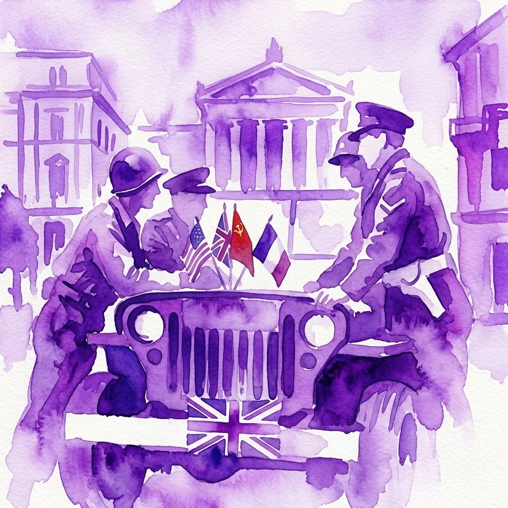 Imagen de la exposición 1945–1955: El Período de Ocupación de Austria: Administración Aliada tras el Fin del Dominio Nazi de House of Austrian History