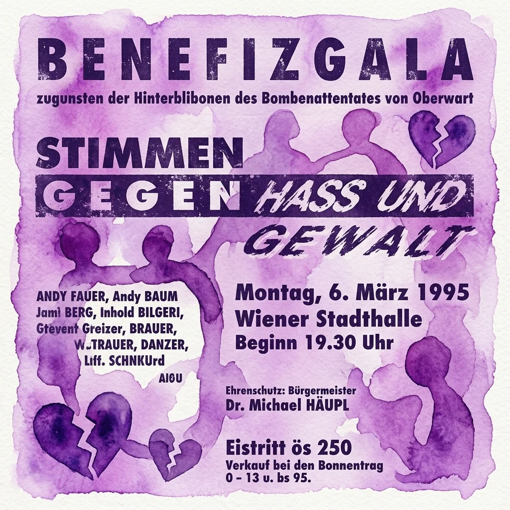 1995: Violence, Shock, Solidarity exhibition visual from House of Austrian History