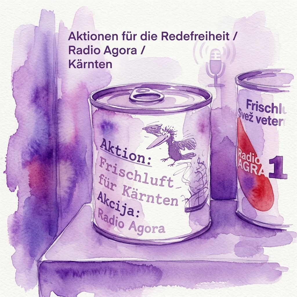Grafika wystawy 1998: Świeże powietrze z puszki w House of Austrian History