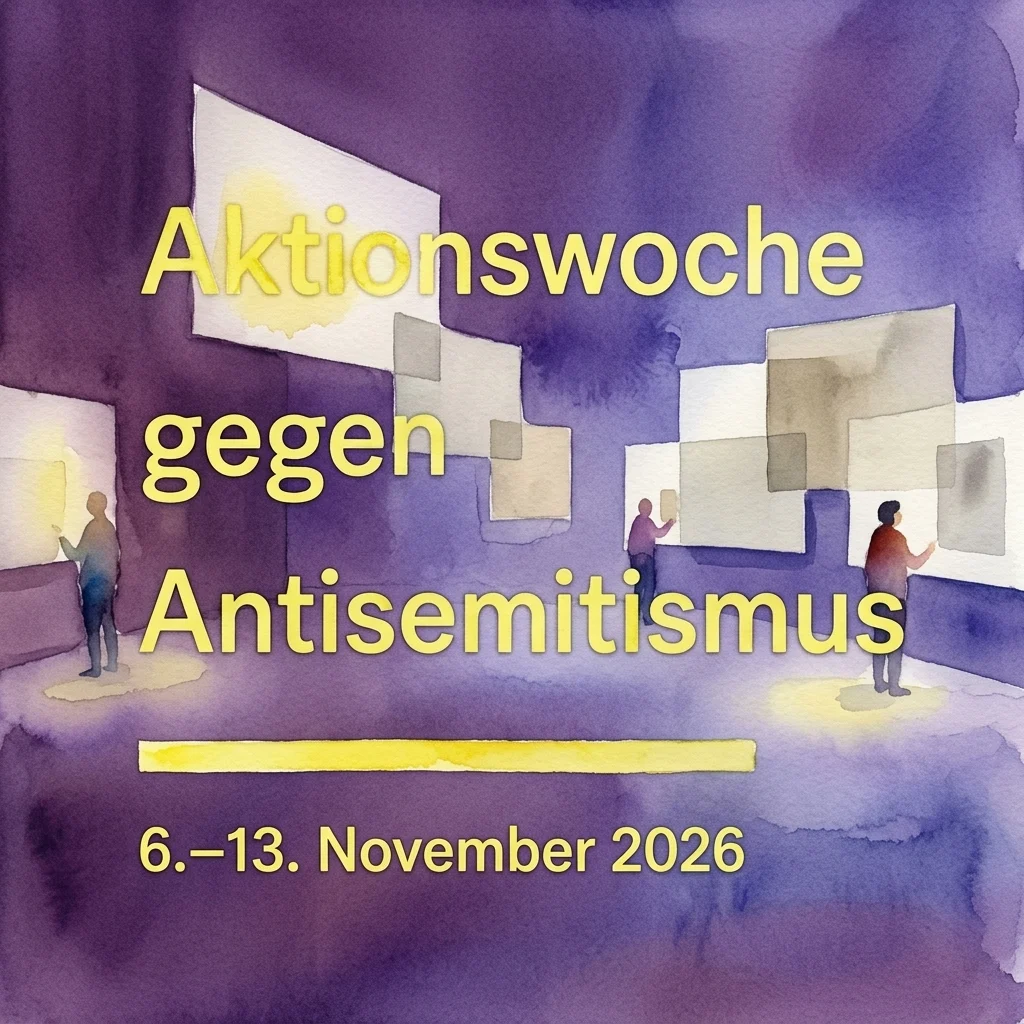 Grafika wystawy Tydzień Działań przeciwko Antysemityzmowi 2026 w House of Austrian History