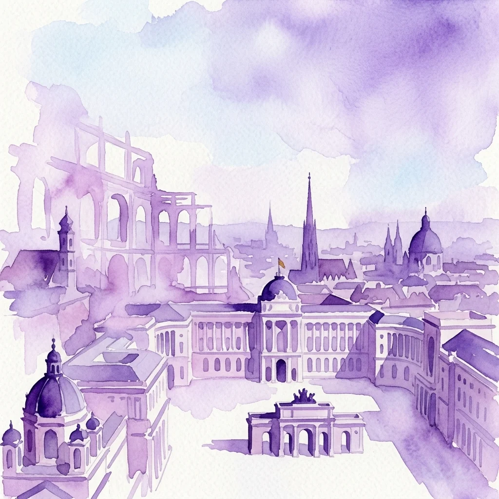 Grafika wystawy Wernisaż: Niedokończona Rezydencja w House of Austrian History