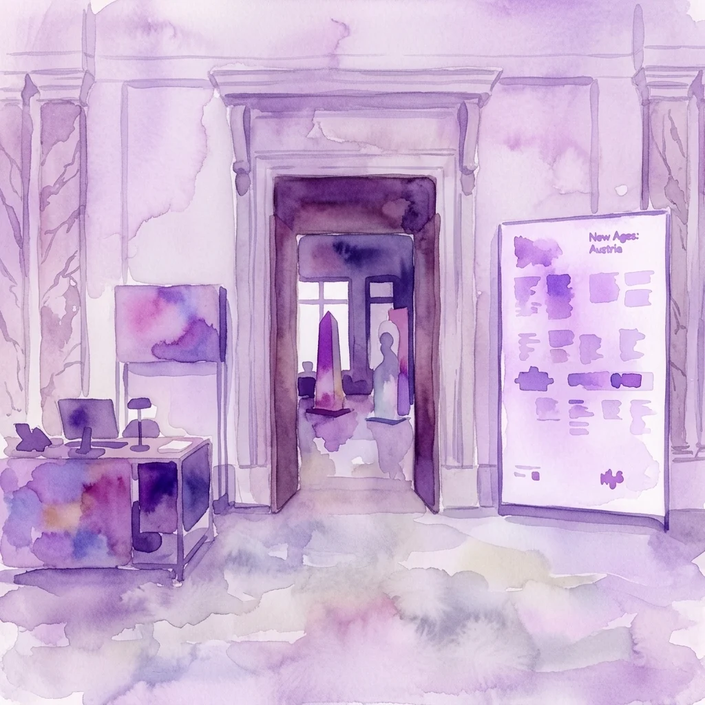 New Times: Austria since 1918 exhibition visual from House of Austrian History