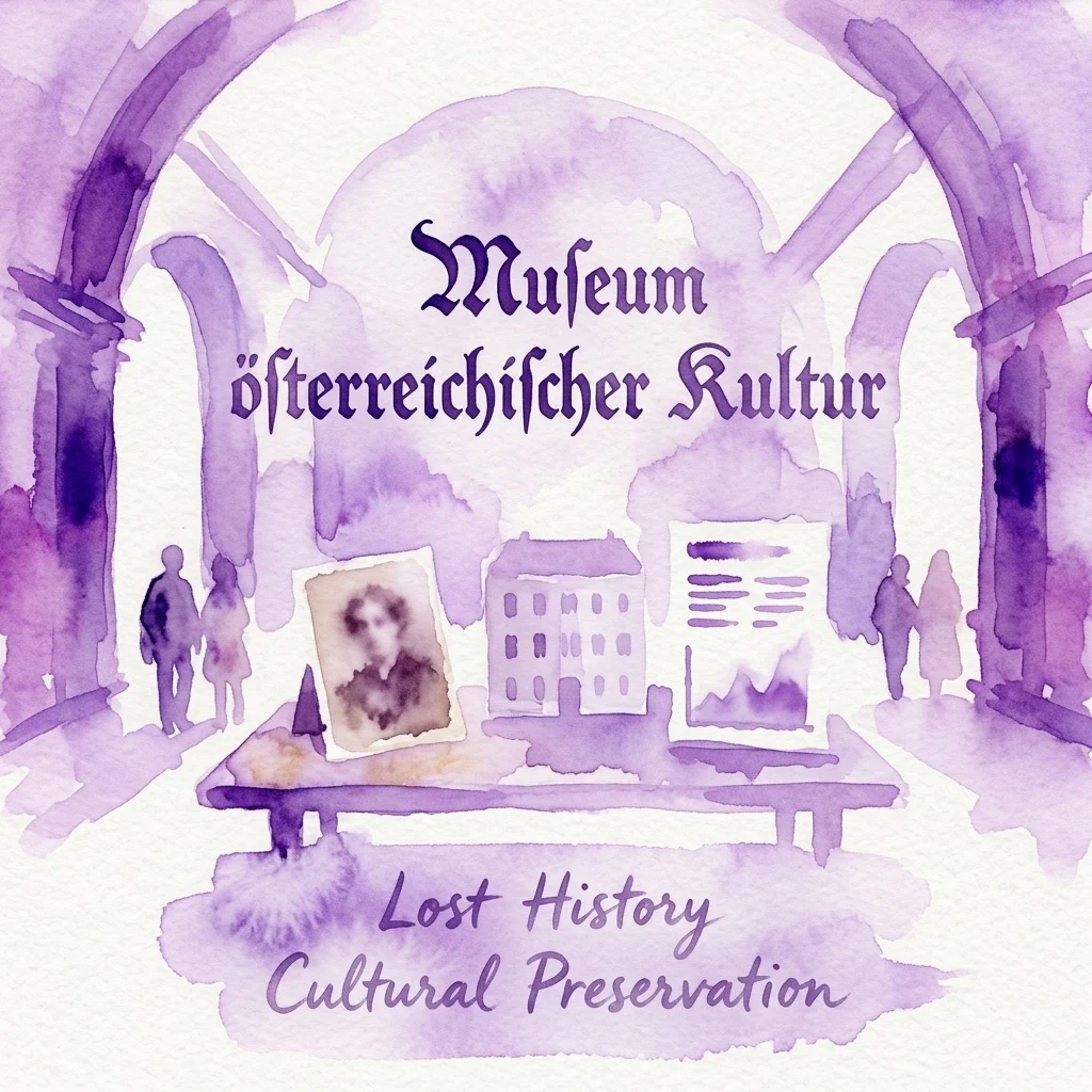 The Forgotten Museum exhibition visual from House of Austrian History