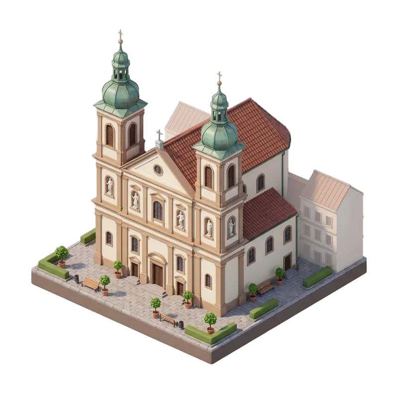 Jesuit Church Vienna Overview