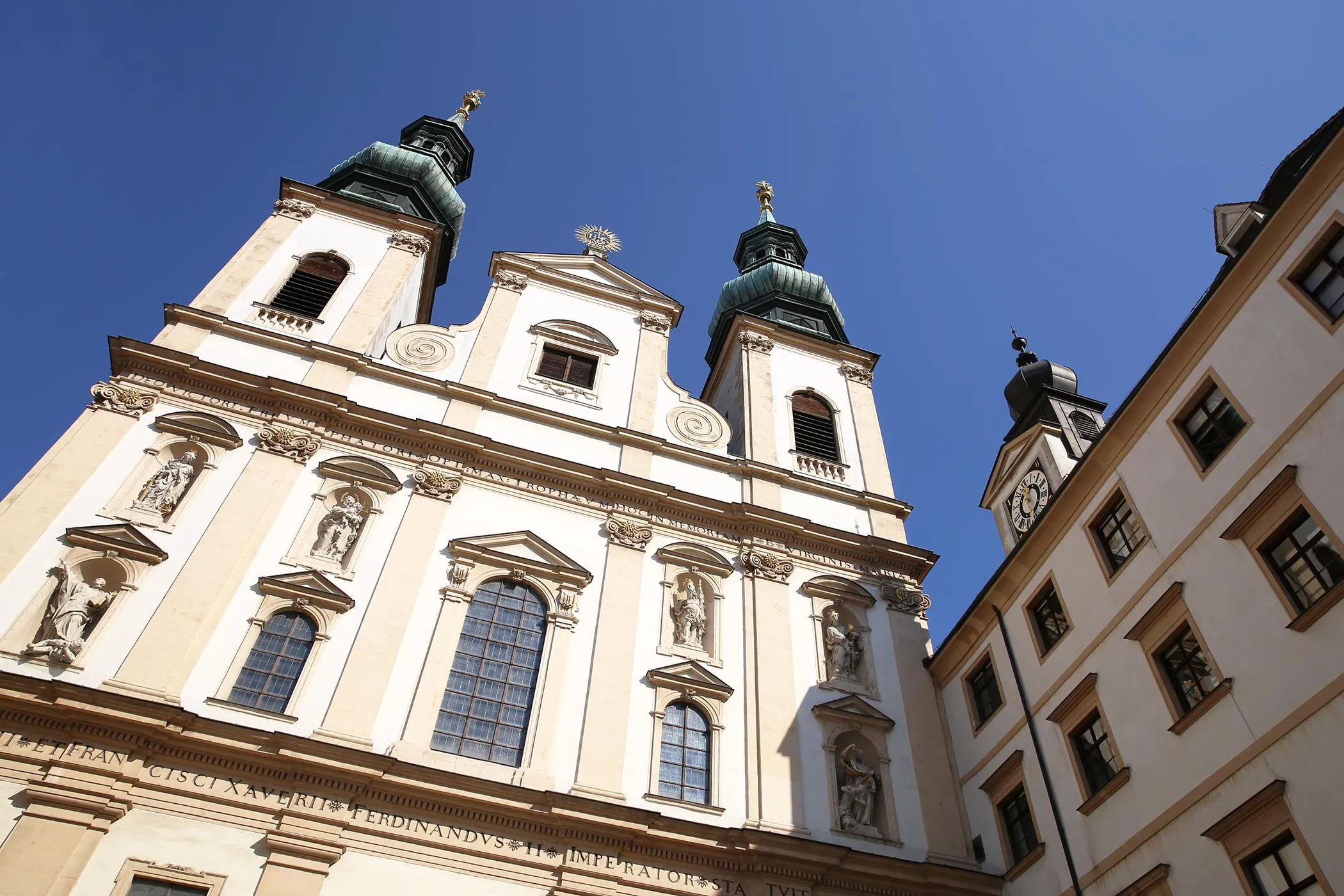Museum opening-hours graphic for Jesuit Church