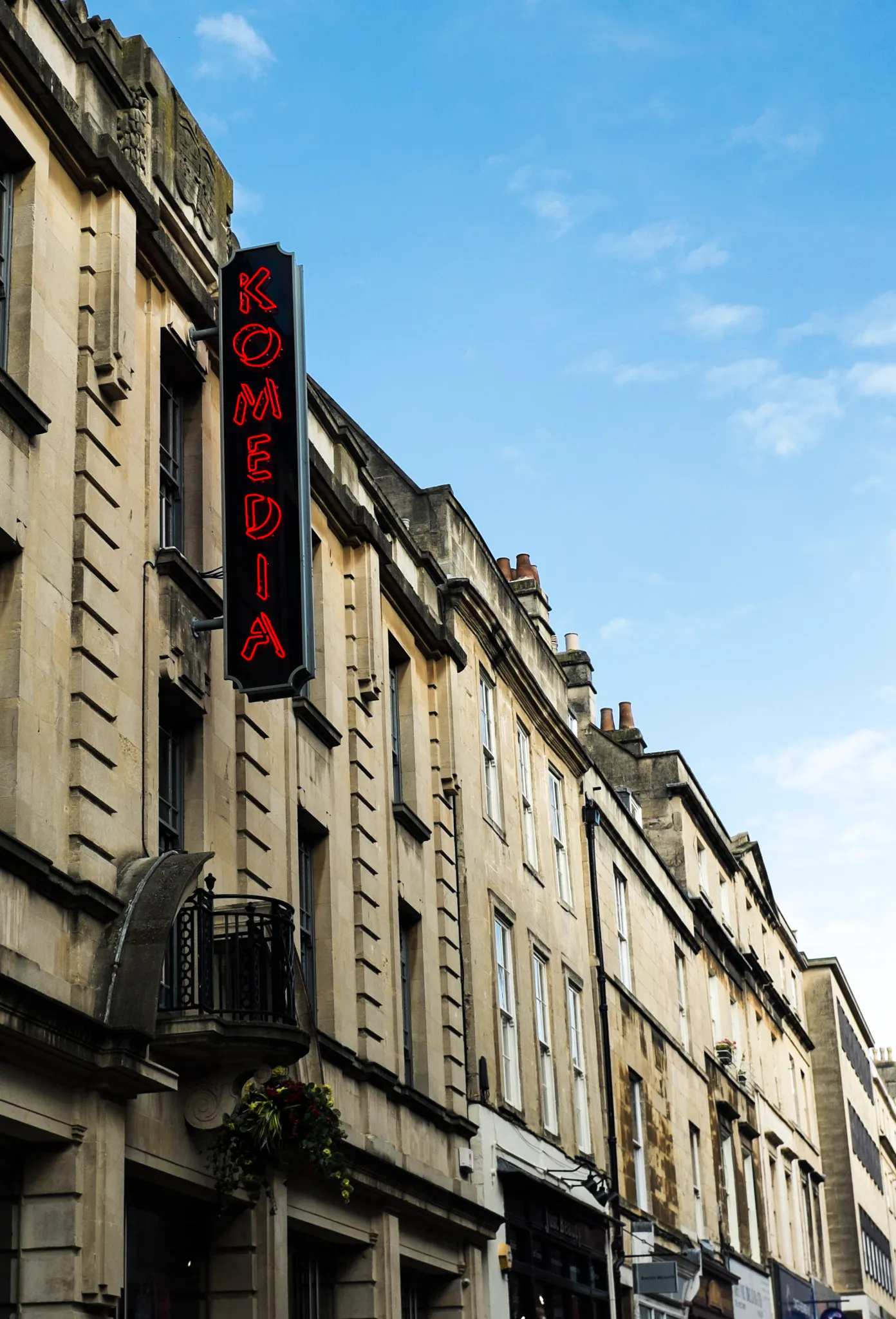 Vista representativa de Komedia Bath en Bath.