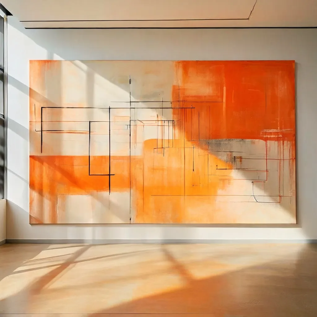 Installation view of Nicole A. Wietlisbach's solo exhibition showing abstract lines and chalk drawings on blackboards at Kunsthaus Baselland.