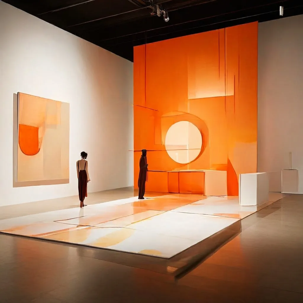 Escenario de arte de performance contemporáneo en el Kunsthaus Baselland durante el Swiss Performance Art Award.