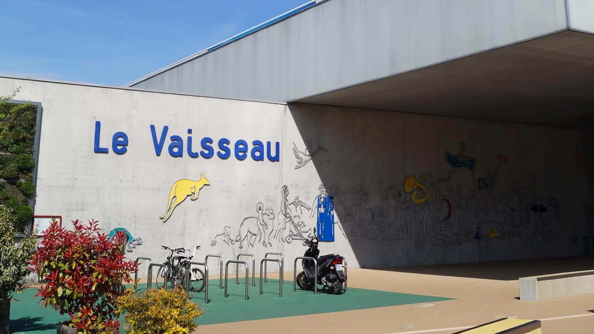 Vista representativa de Le Vaisseau en Estrasburgo.