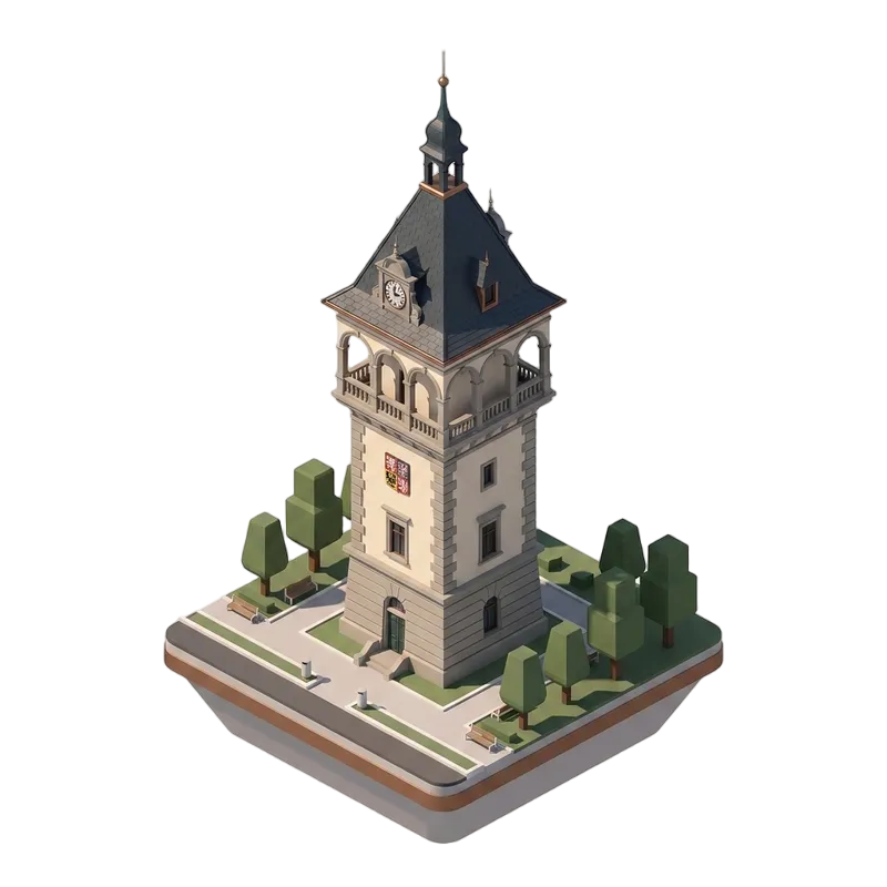 Letná Water Tower: Overview