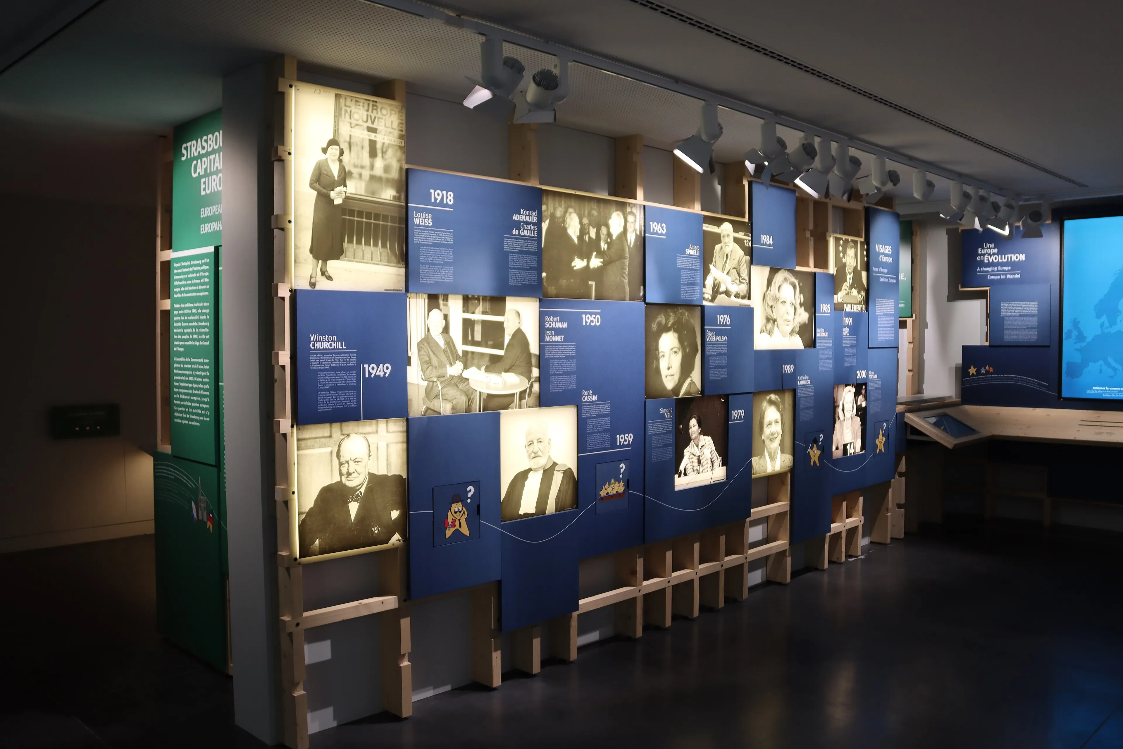 Representative view of Lieu d'Europe in Strasbourg.