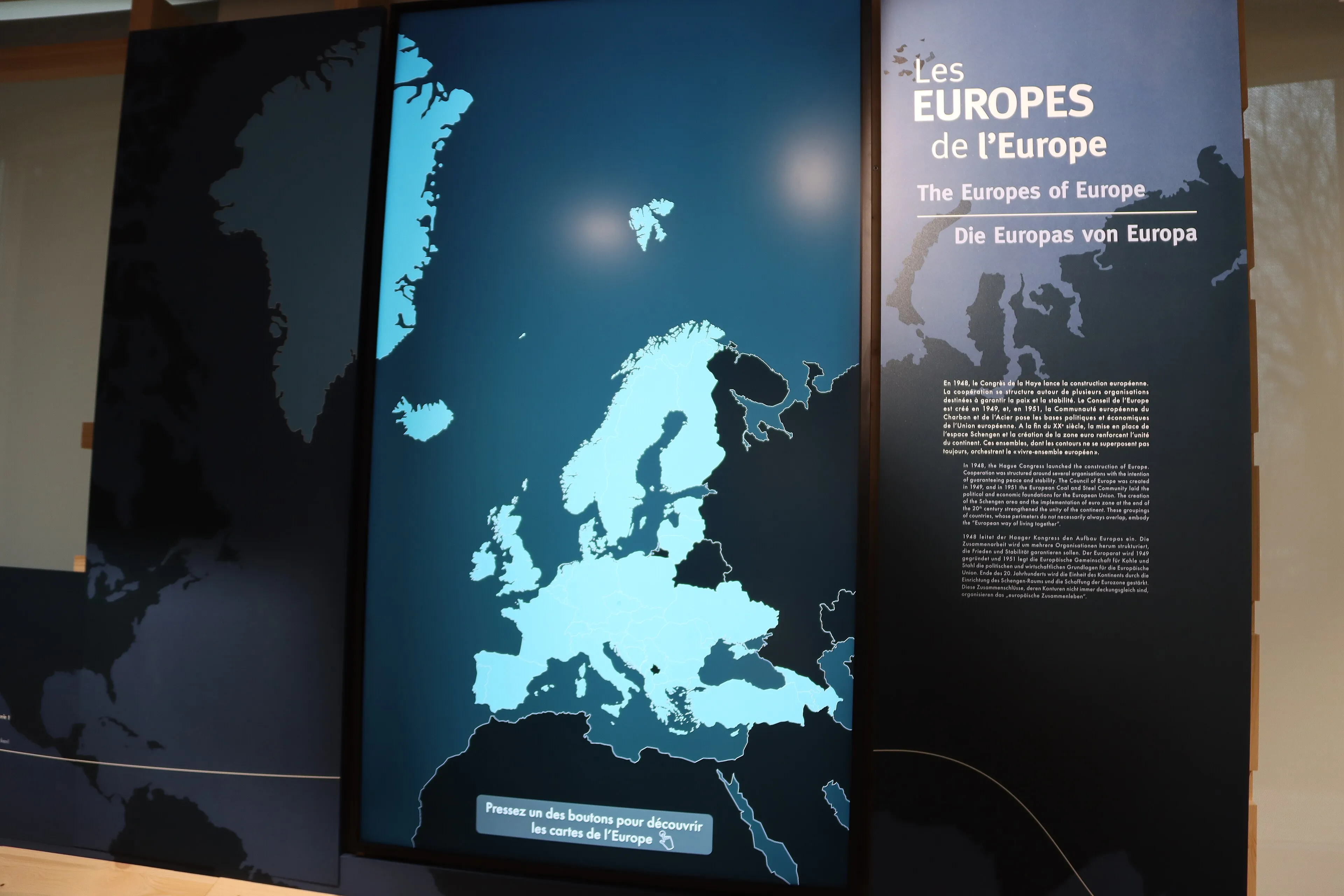 Representative view of Lieu d'Europe in Strasbourg.