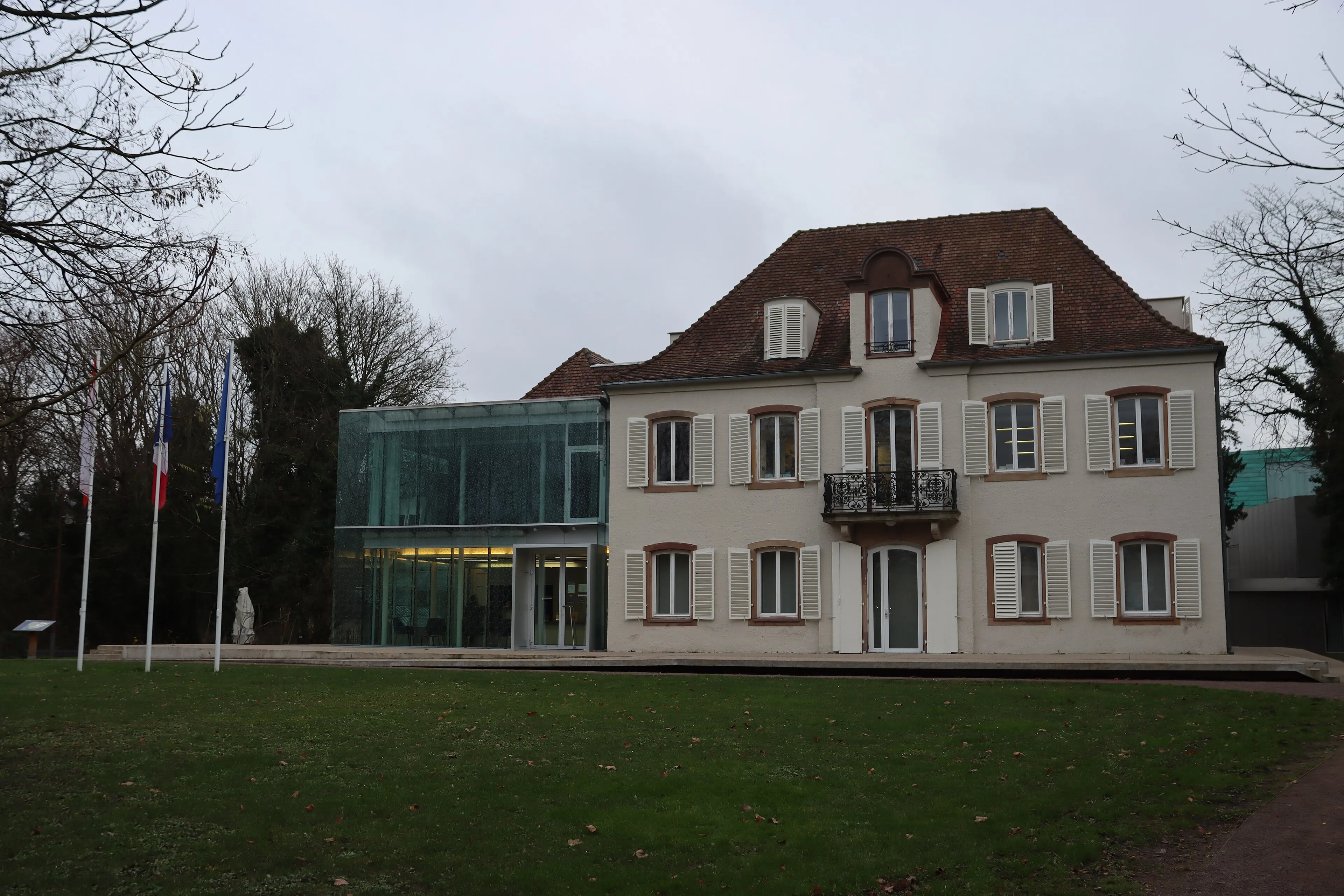 Representative view of Lieu d'Europe in Strasbourg.