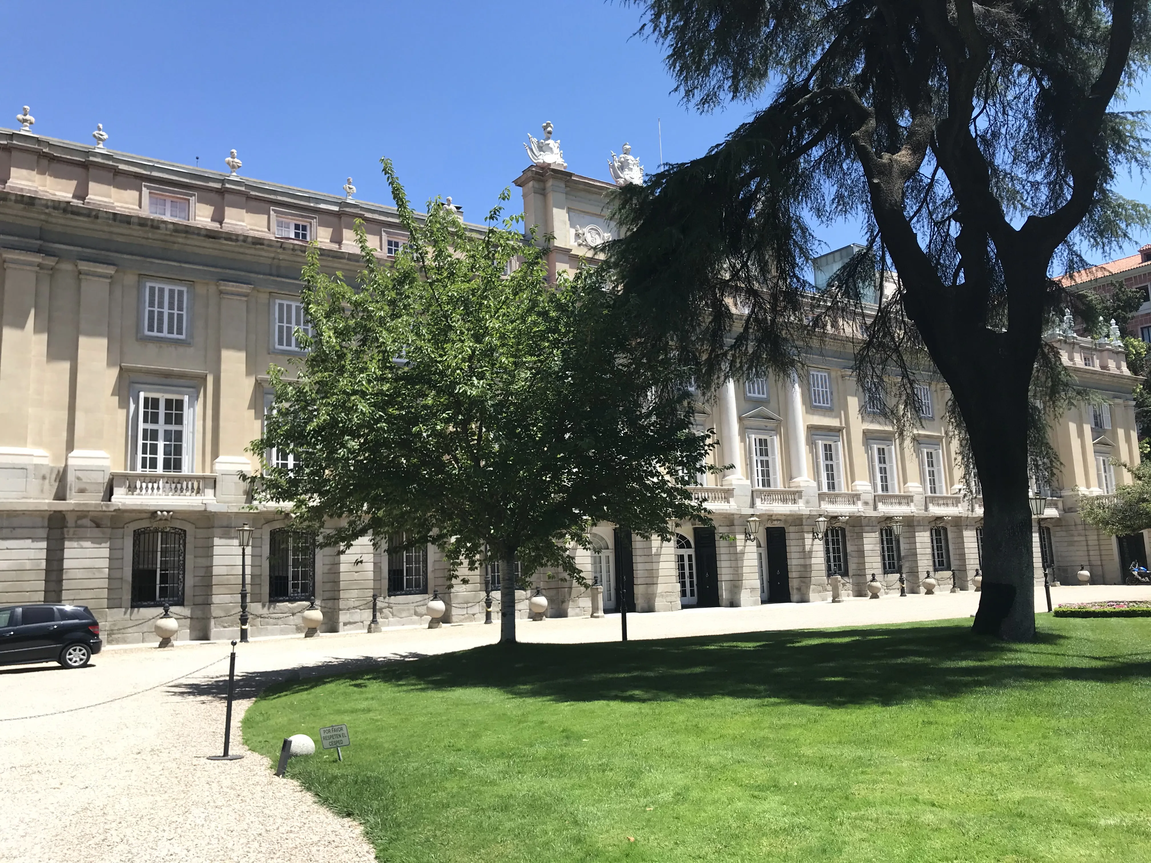 Gráfico de horarios de apertura del museo para Liria Palace