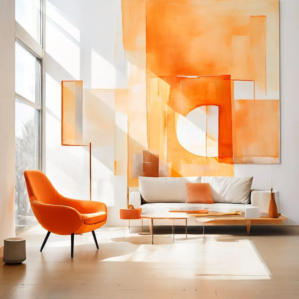 Conceptual representation of a clean, modern exhibition space at The Living Art Museum prepared for new contemporary art installations.