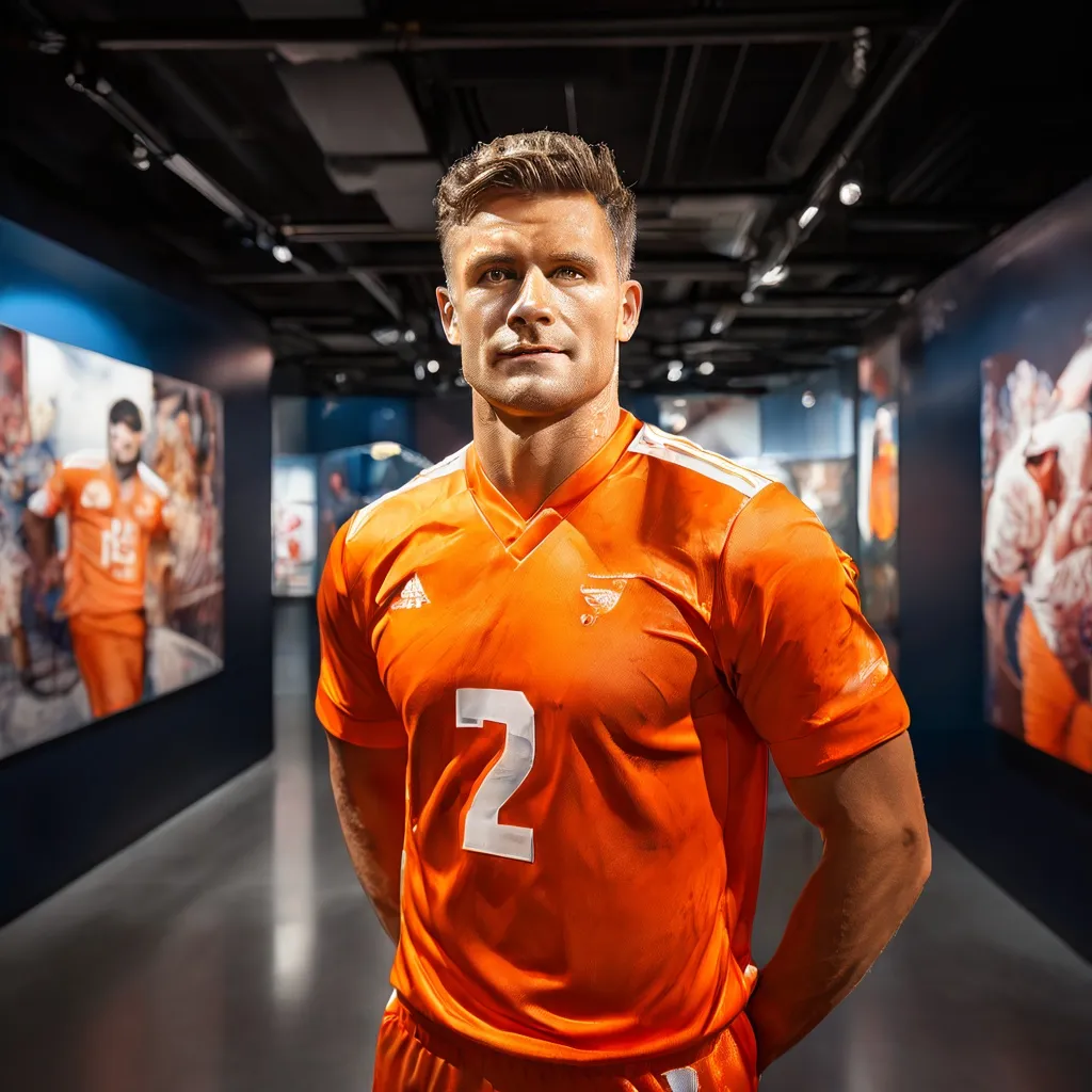 Wachfiguur Virgil van Dijk onthuld bij Madame Tussauds Amsterdam