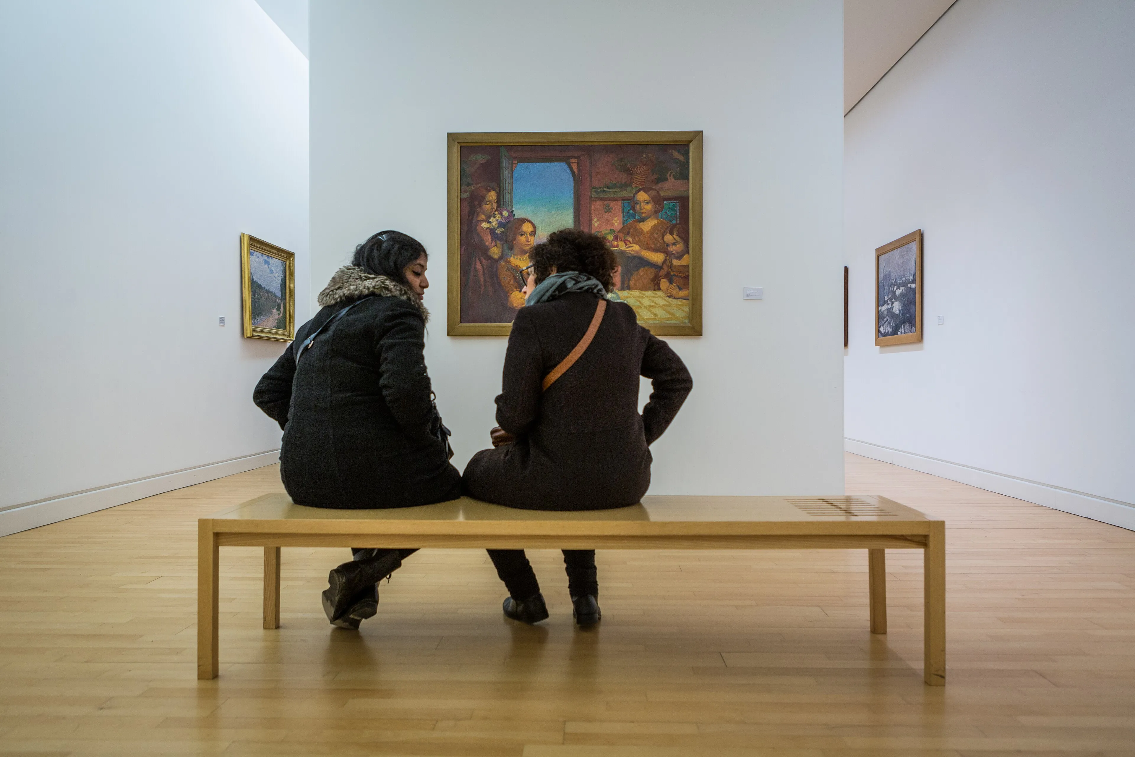 Vista representativa del Museo de Arte Moderno y Contemporáneo de Estrasburgo en Estrasburgo.