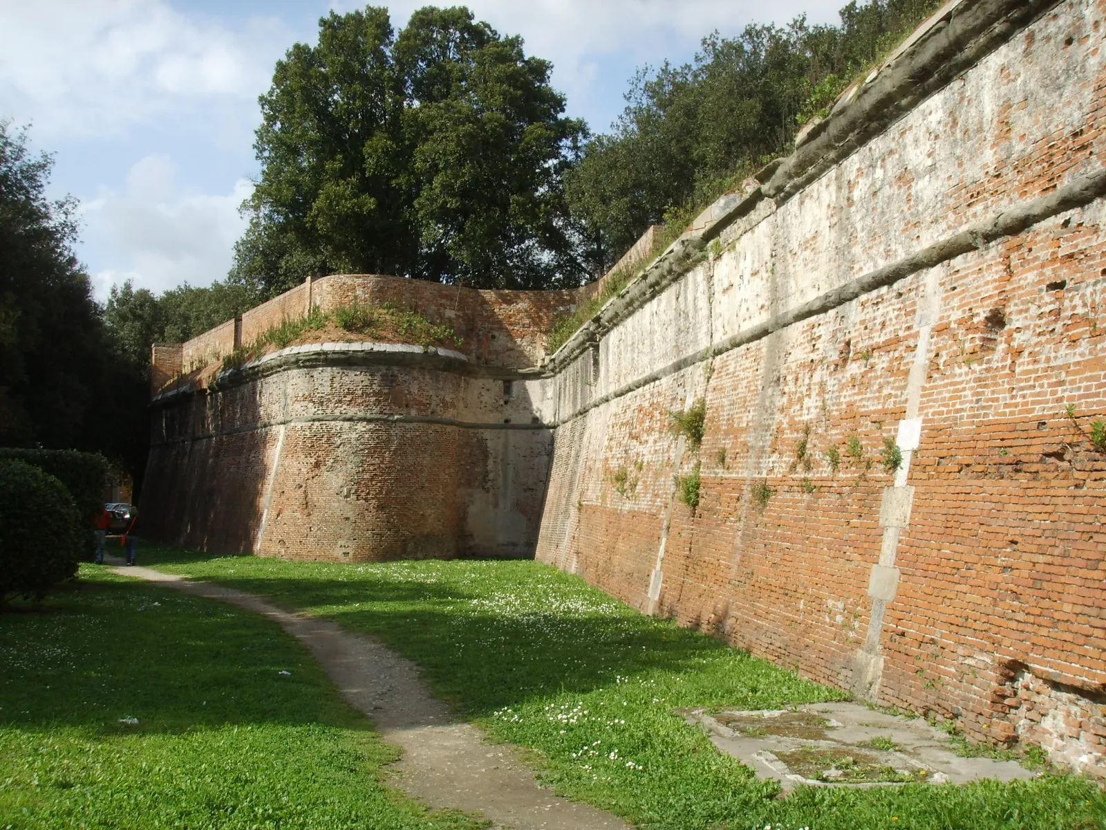 Representative view of Medieval Walls of Pisa in Pisa.