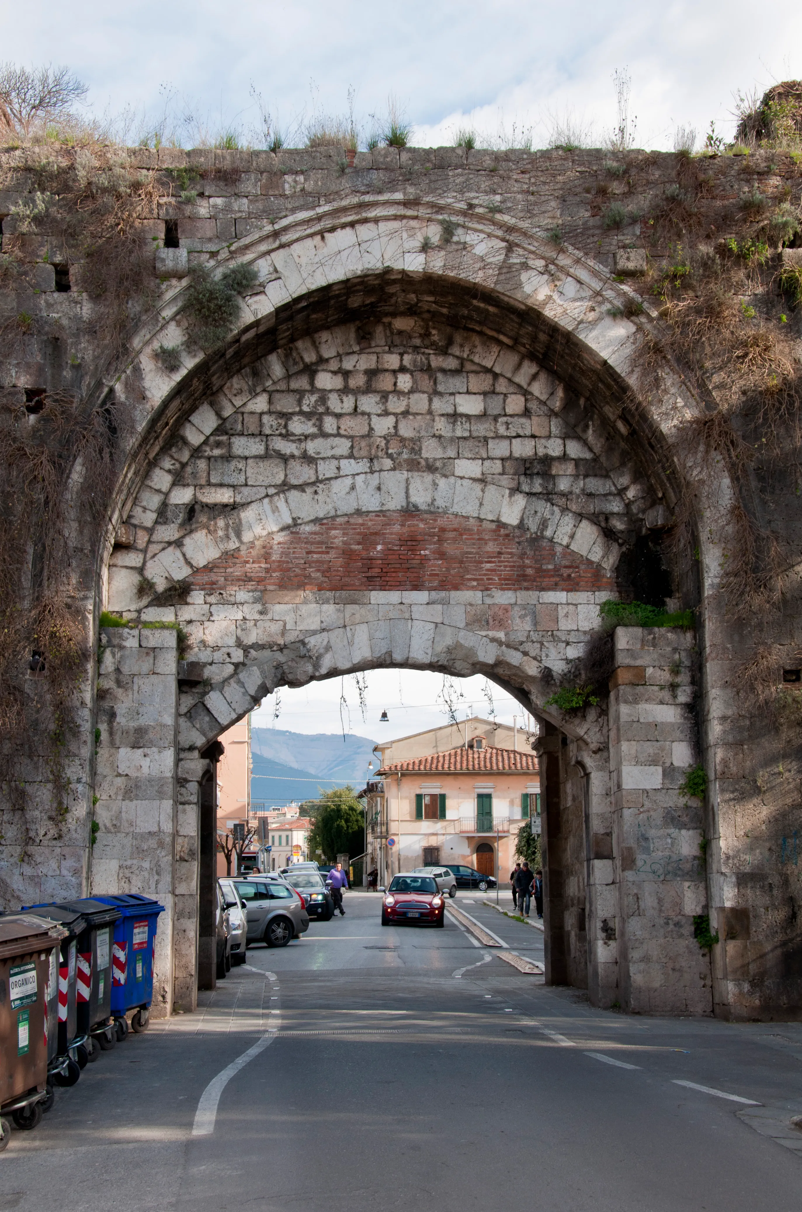 Representative view of Medieval Walls of Pisa in Pisa.