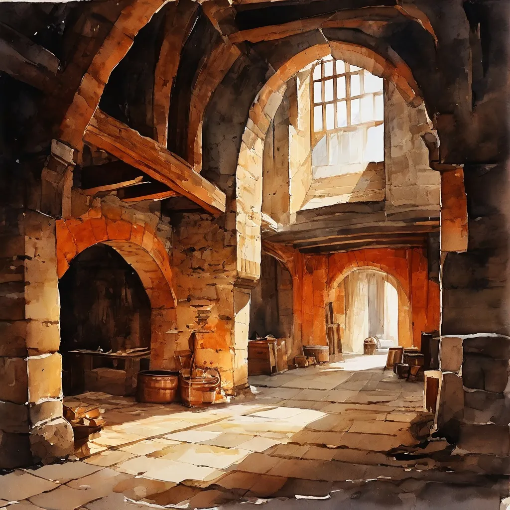 Przewodnik po historii Undercroft w Merchant Adventurers' Hall