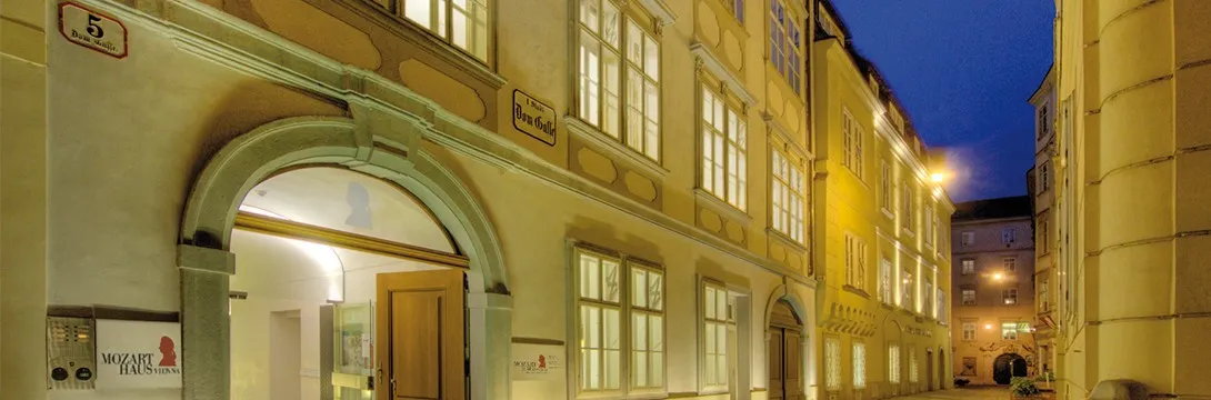 Grafiek met openingstijden van het museum voor Mozarthaus Vienna