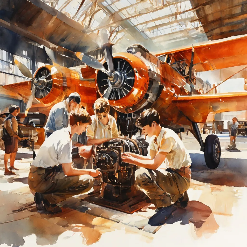 International Student Collaboration at Museo Aeronáutico de Málaga