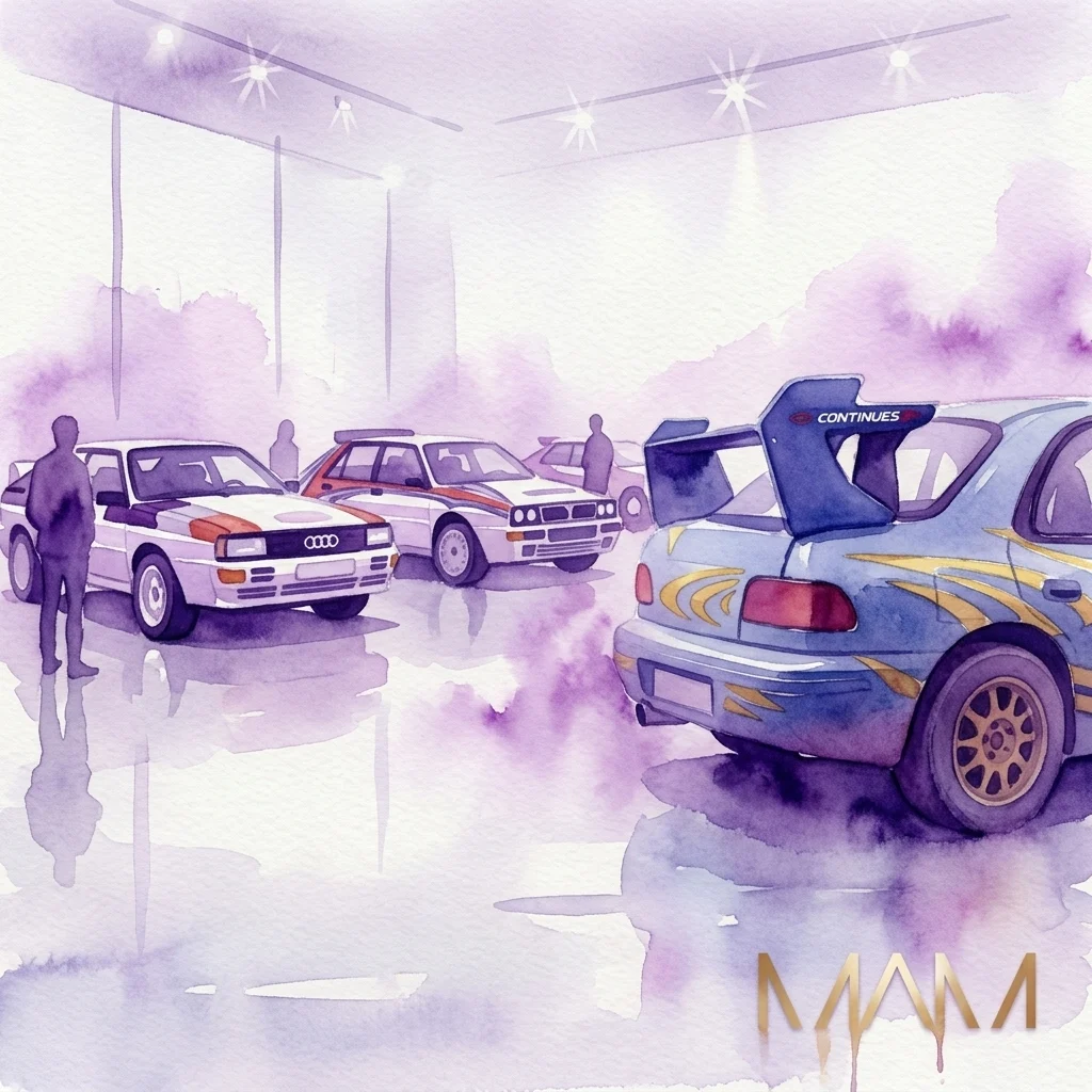 Exposición de historia de los rallyes en el Museo del Automóvil y la Moda