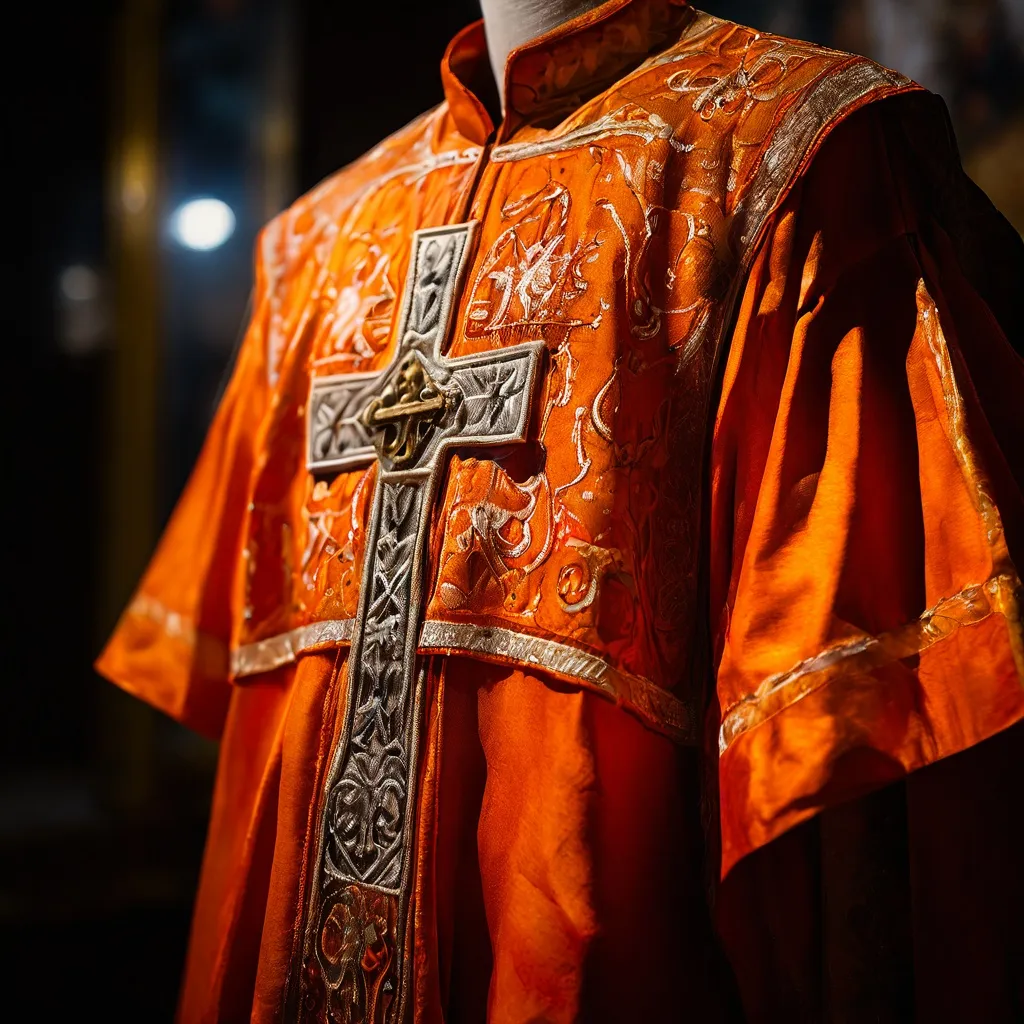 Adquisición de la túnica de nazareno en el Museo del Cautivo y la Trinidad
