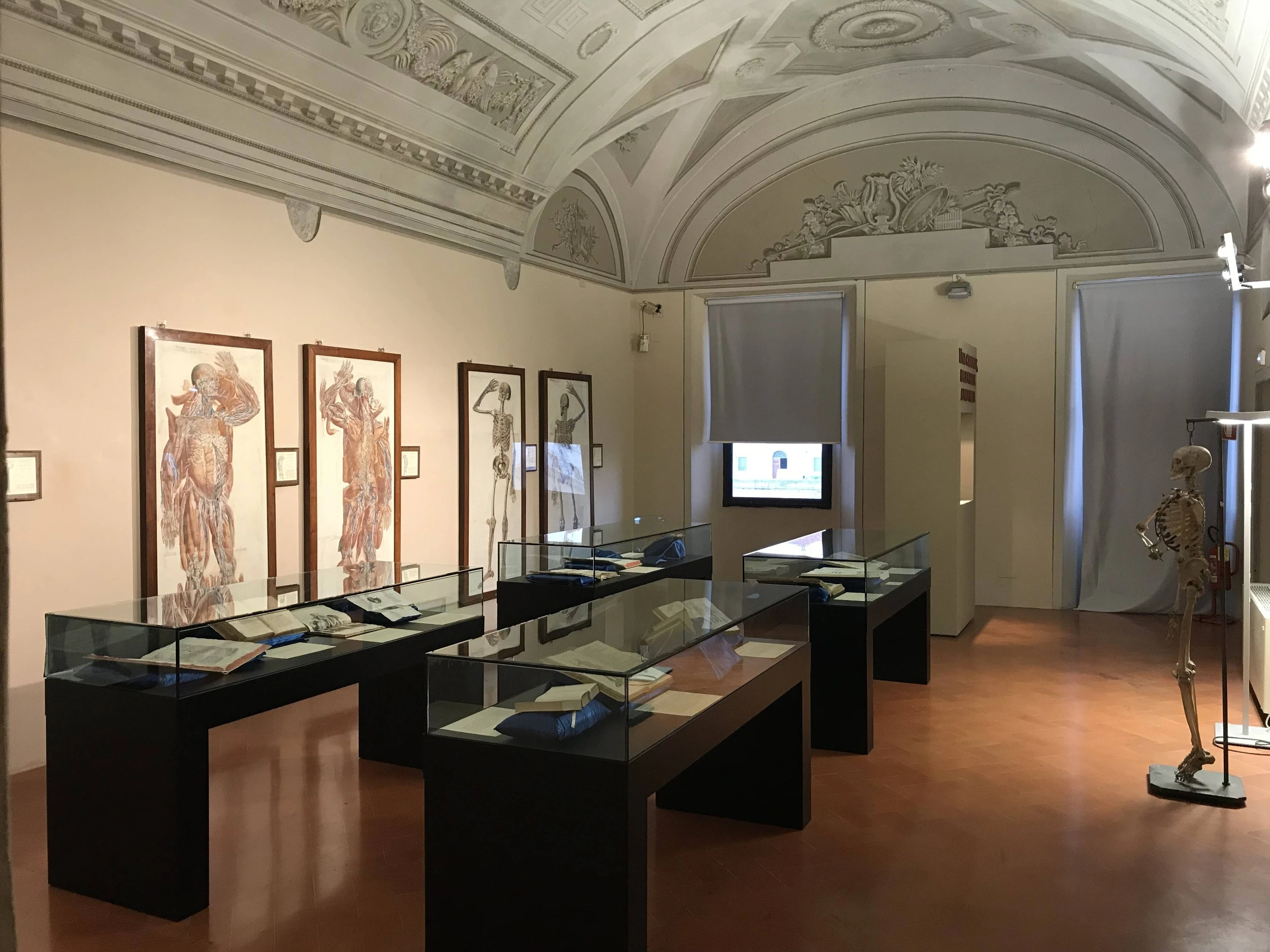 Widok reprezentatywny Muzeum Sztuki Graficznej w Pizie.