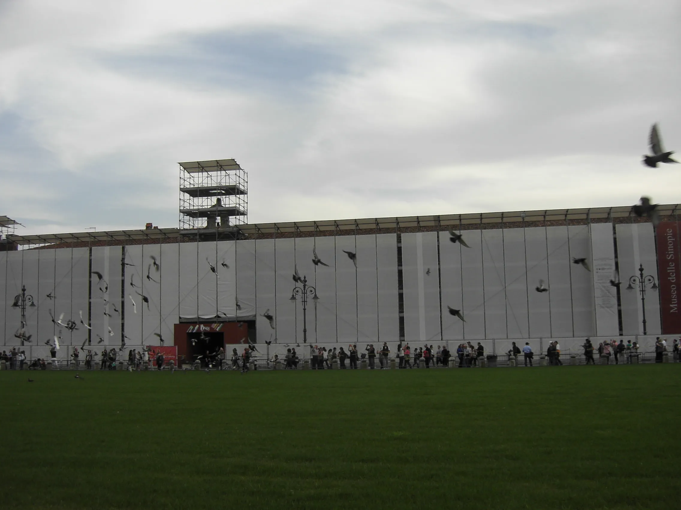 Vista representativa del Museo delle Sinopie en Pisa.