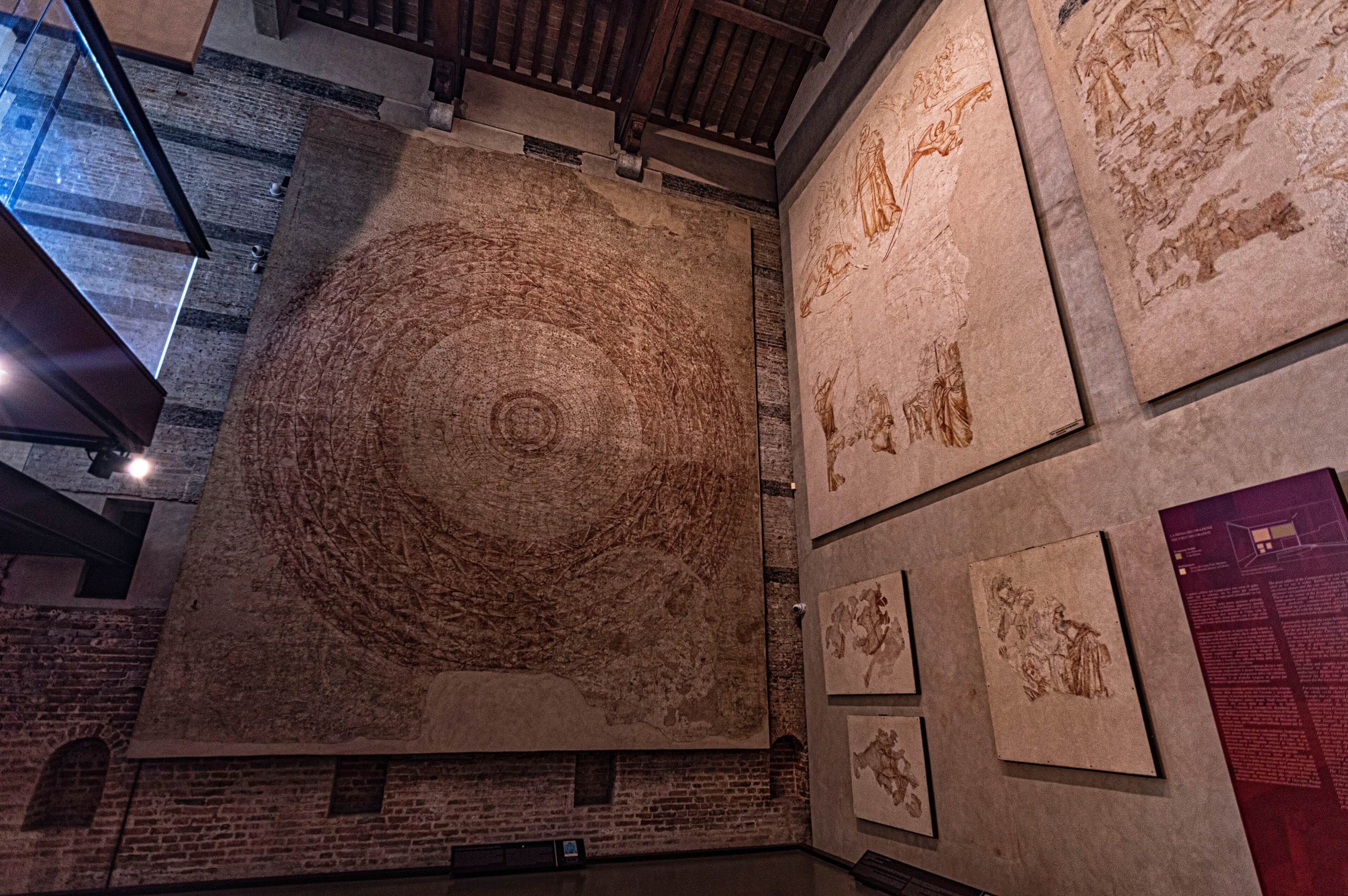 Representatief beeld van het Museo delle Sinopie in Pisa.