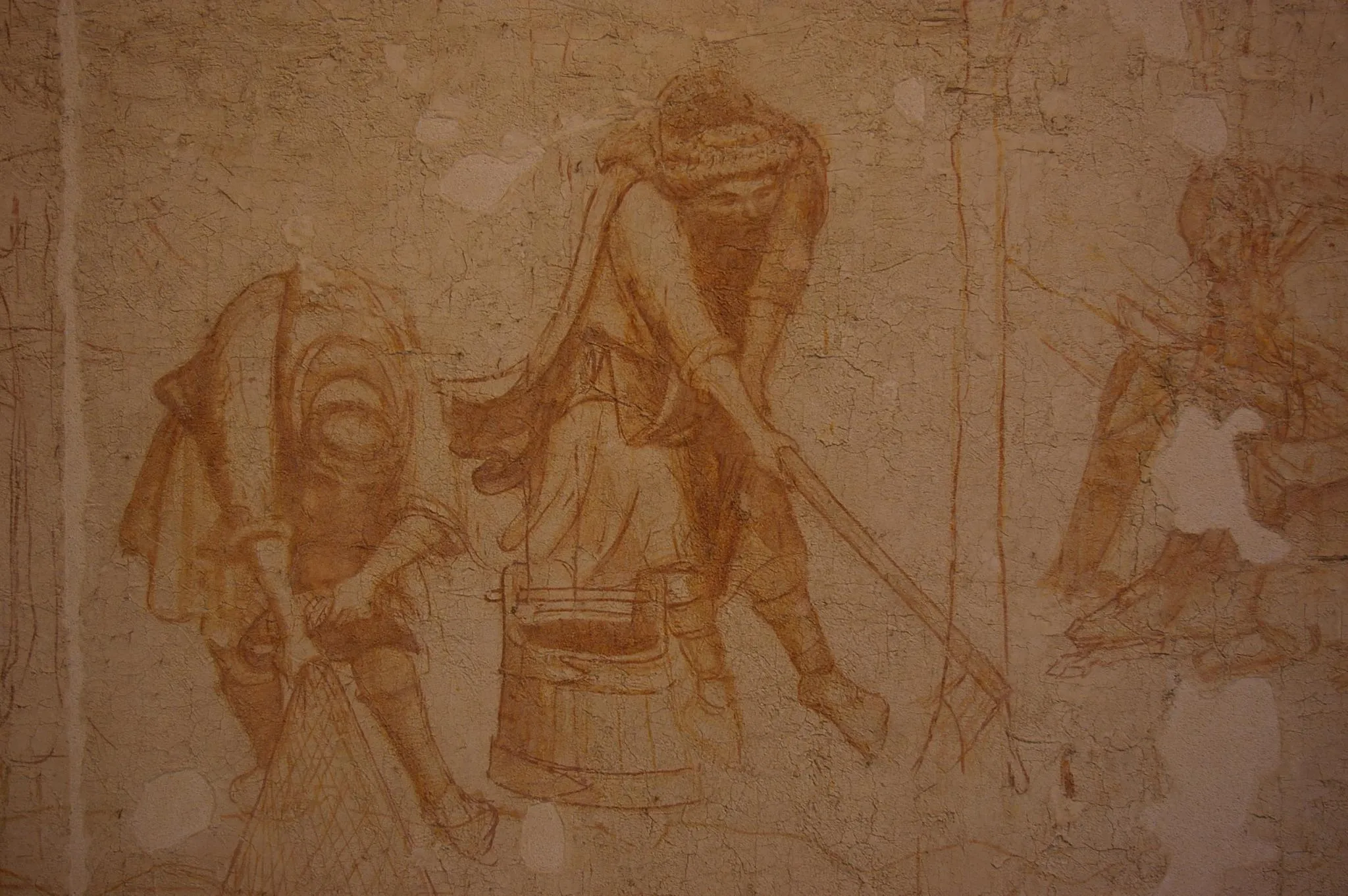 Representatief beeld van het Museo delle Sinopie in Pisa.