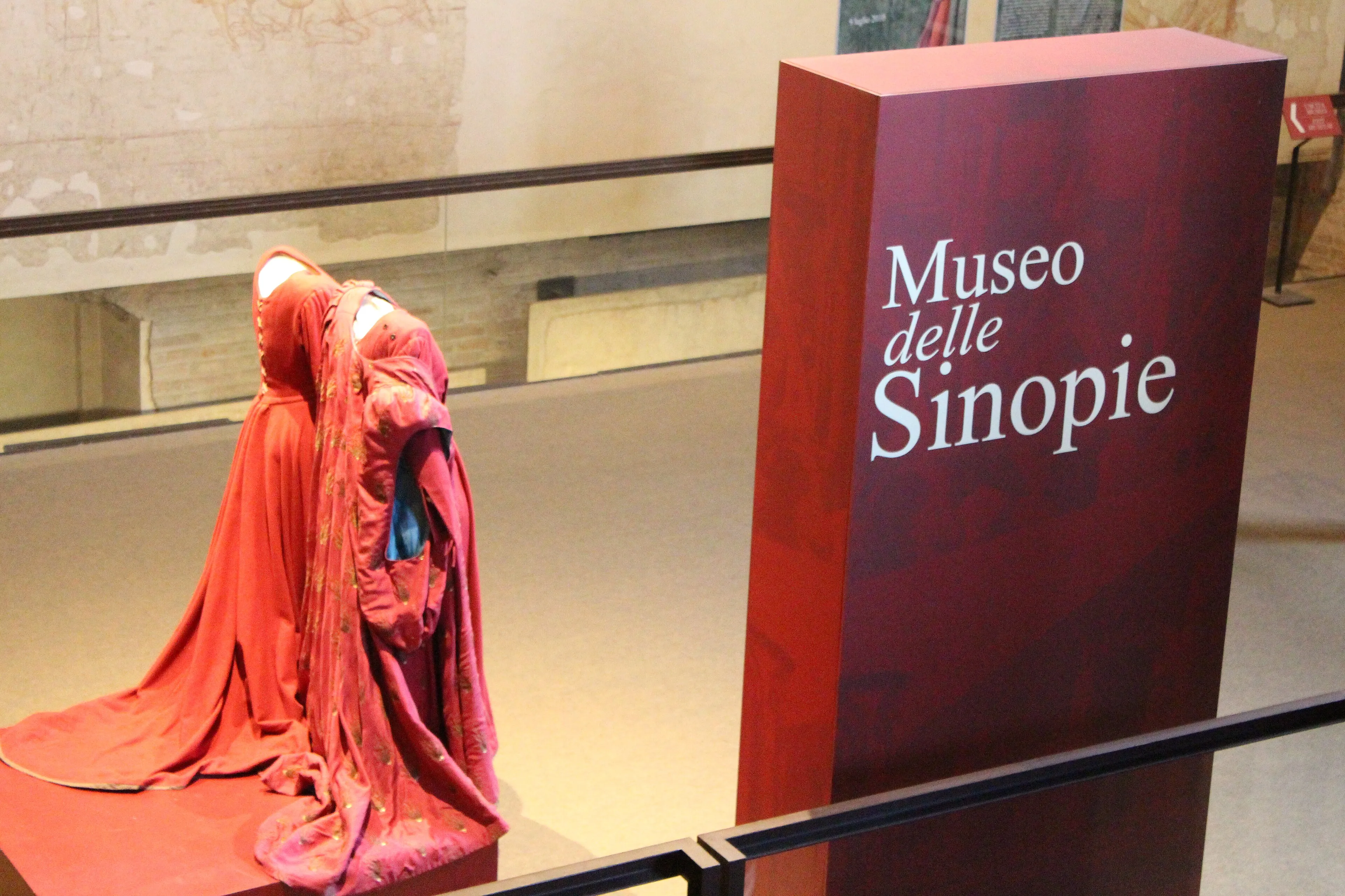 Vista representativa del Museo delle Sinopie en Pisa.