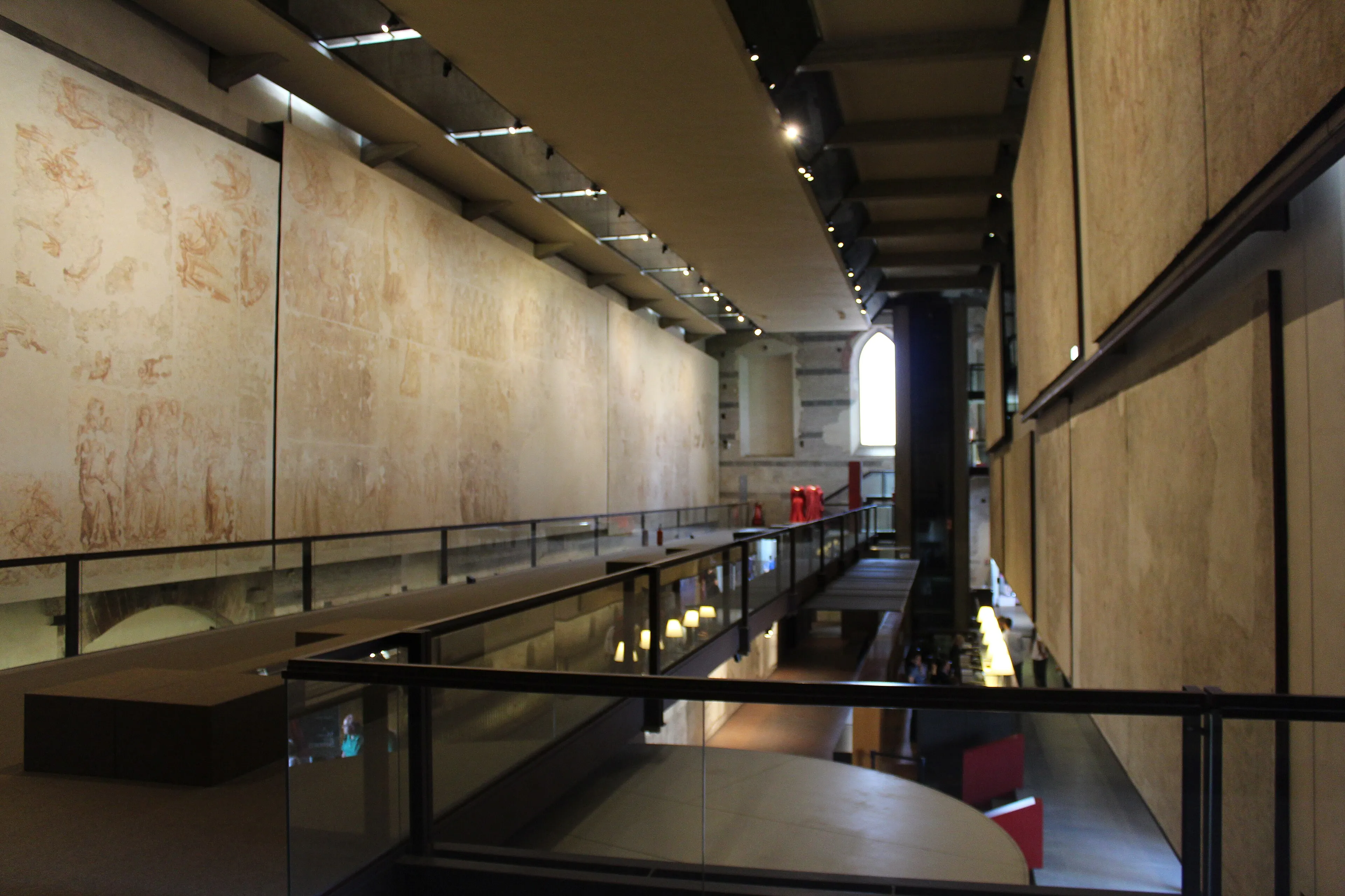 Vista representativa del Museo delle Sinopie en Pisa.