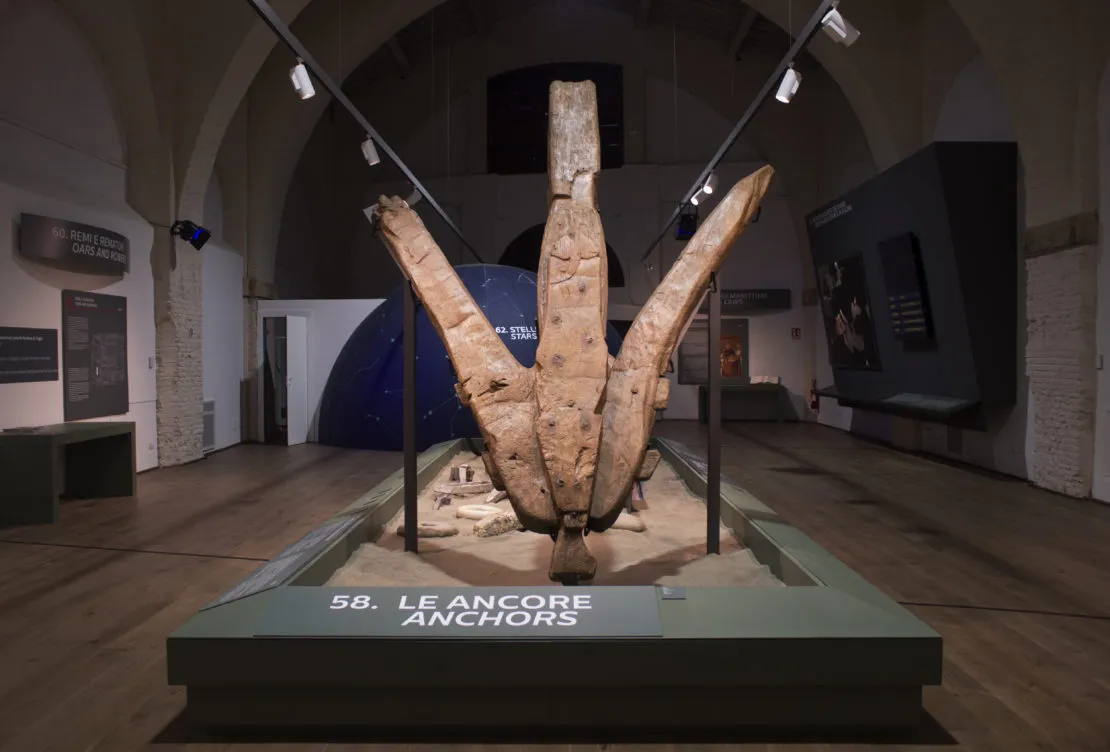 Representative view of Museum of Ancient Ships of Pisa in Pisa.